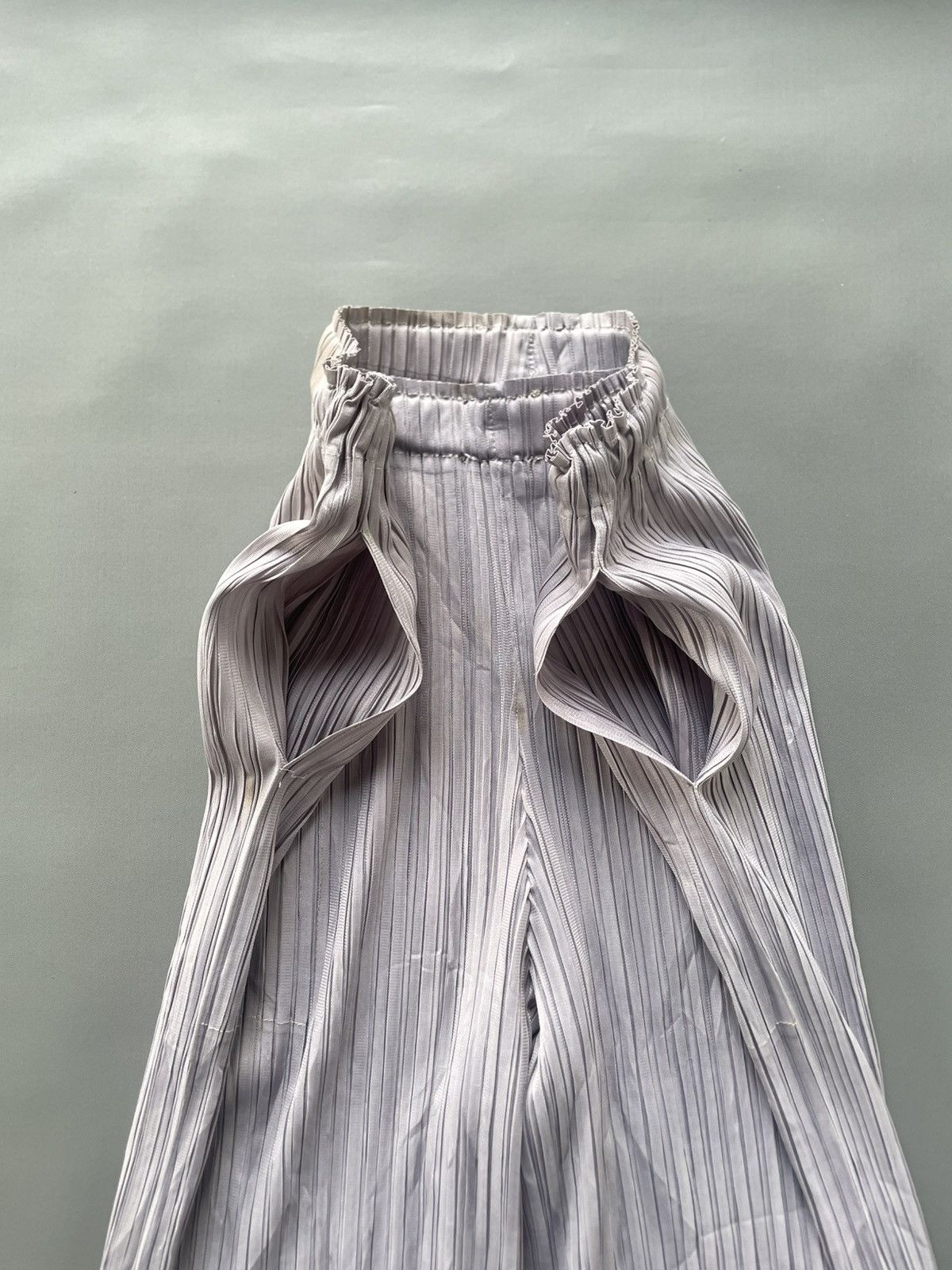 Pleats Please Issey Miyake Pleats Please Issey Miyake Pants Vtg Size 26" / US 2 / IT 38 - 3 Thumbnail