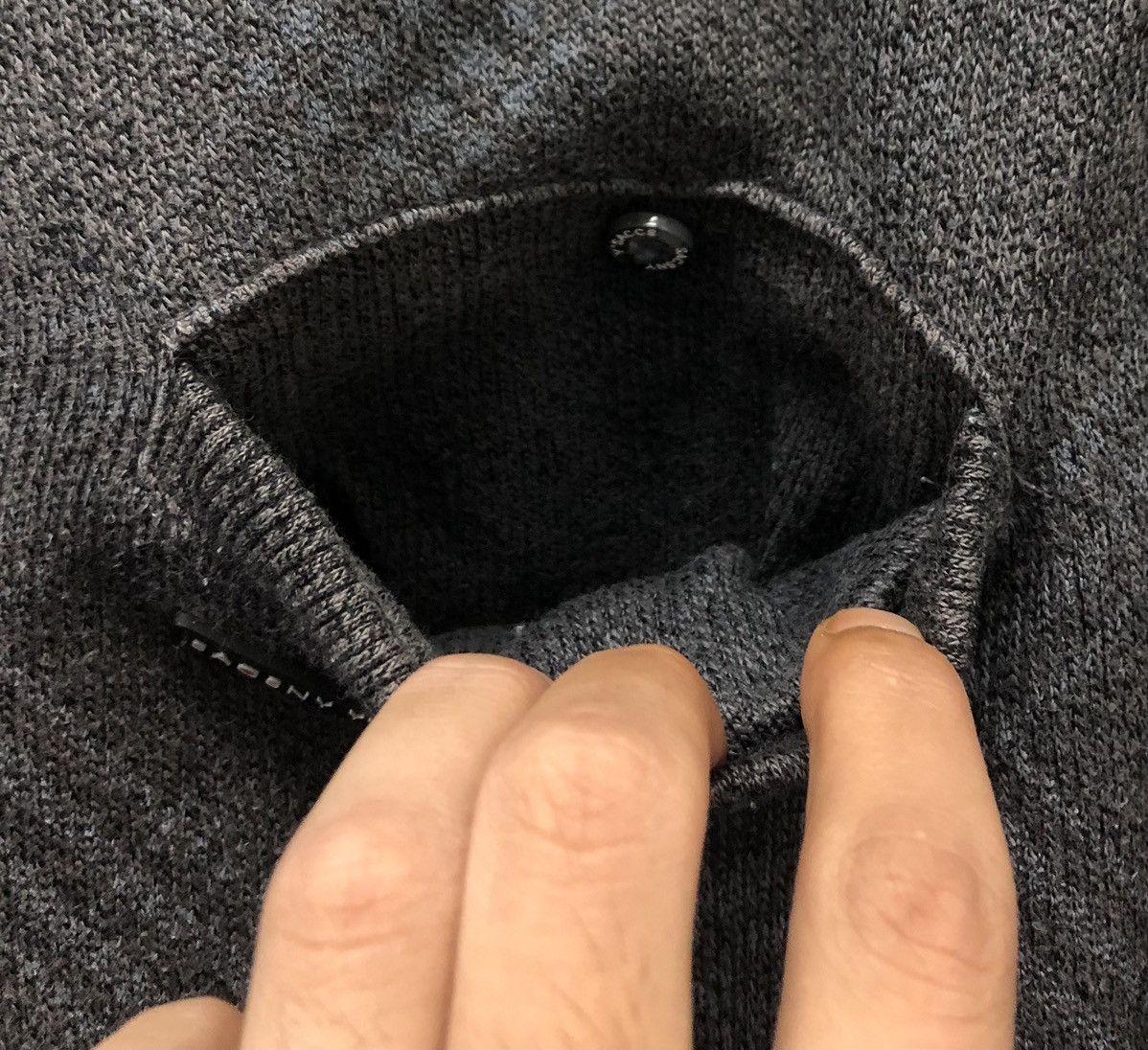Yohji Yamamoto Vintage Yohji Yamamoto Sacsny Y'saccs Sweatshirt Size US L / EU 52-54 / 3 - 6 Thumbnail