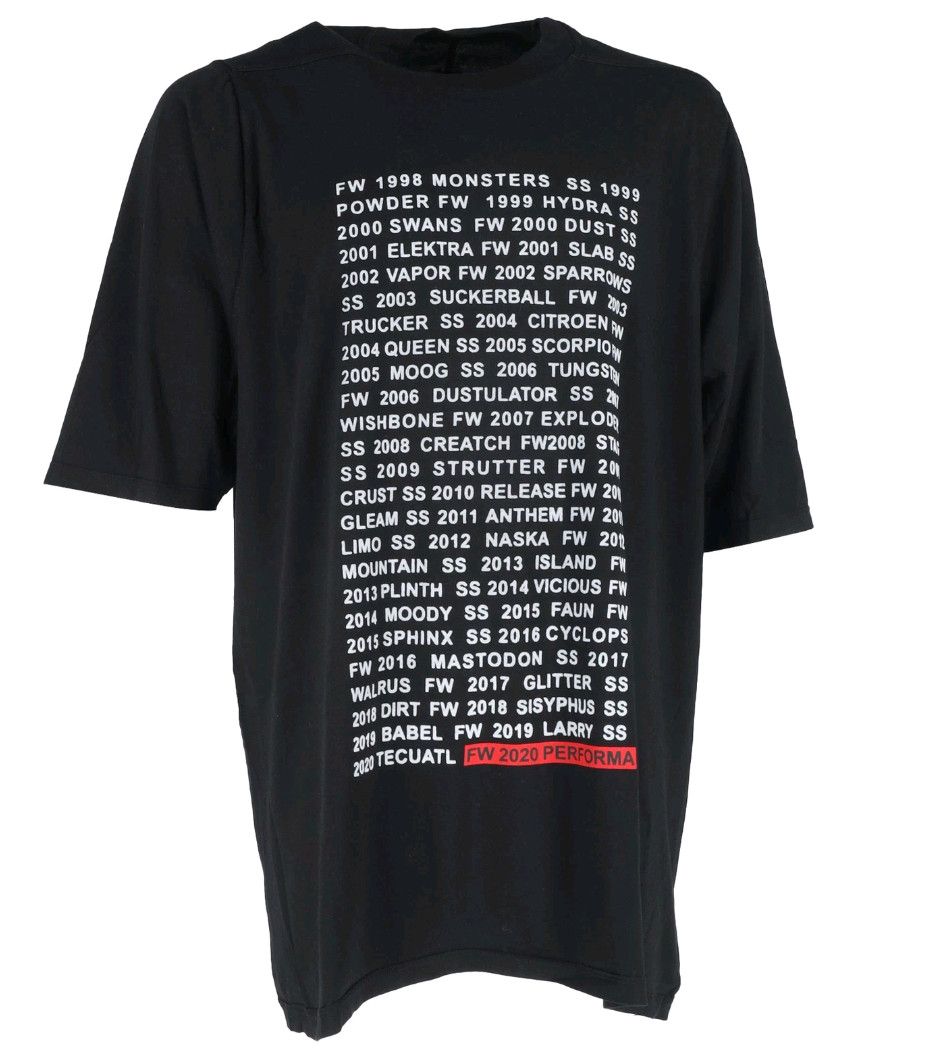 Rick Owens Drkshdw Rick Owens DRKSHDW FW20 Performa T Shirt Size US XL / EU 56 / 4 - 1 Thumbnail
