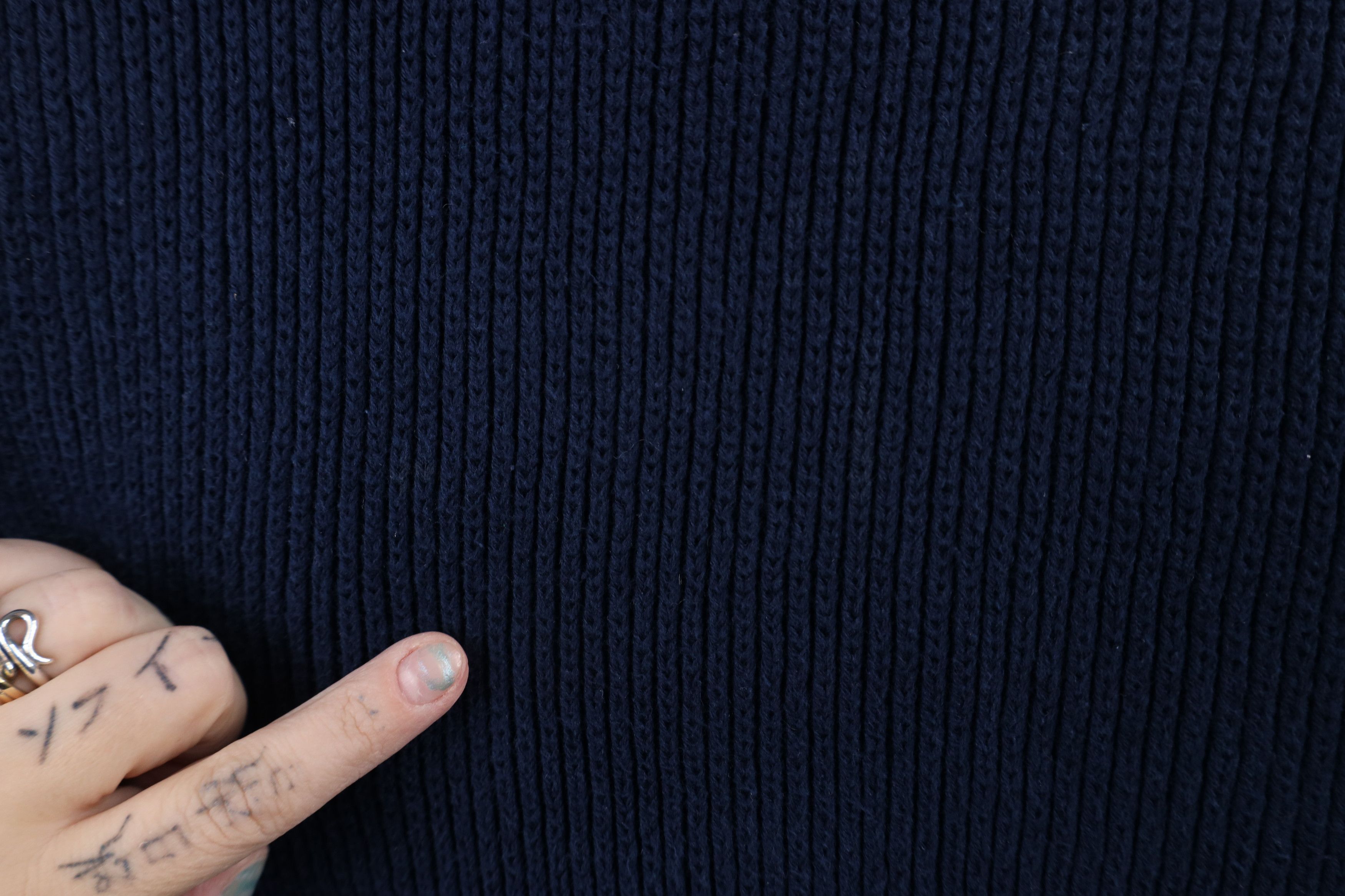 Eddie Bauer × Vintage Vintage 90s Eddie Bauer Chunky Ribbed Knit Sweater Cotton Size US S / EU 44-46 / 1 - 4 Thumbnail
