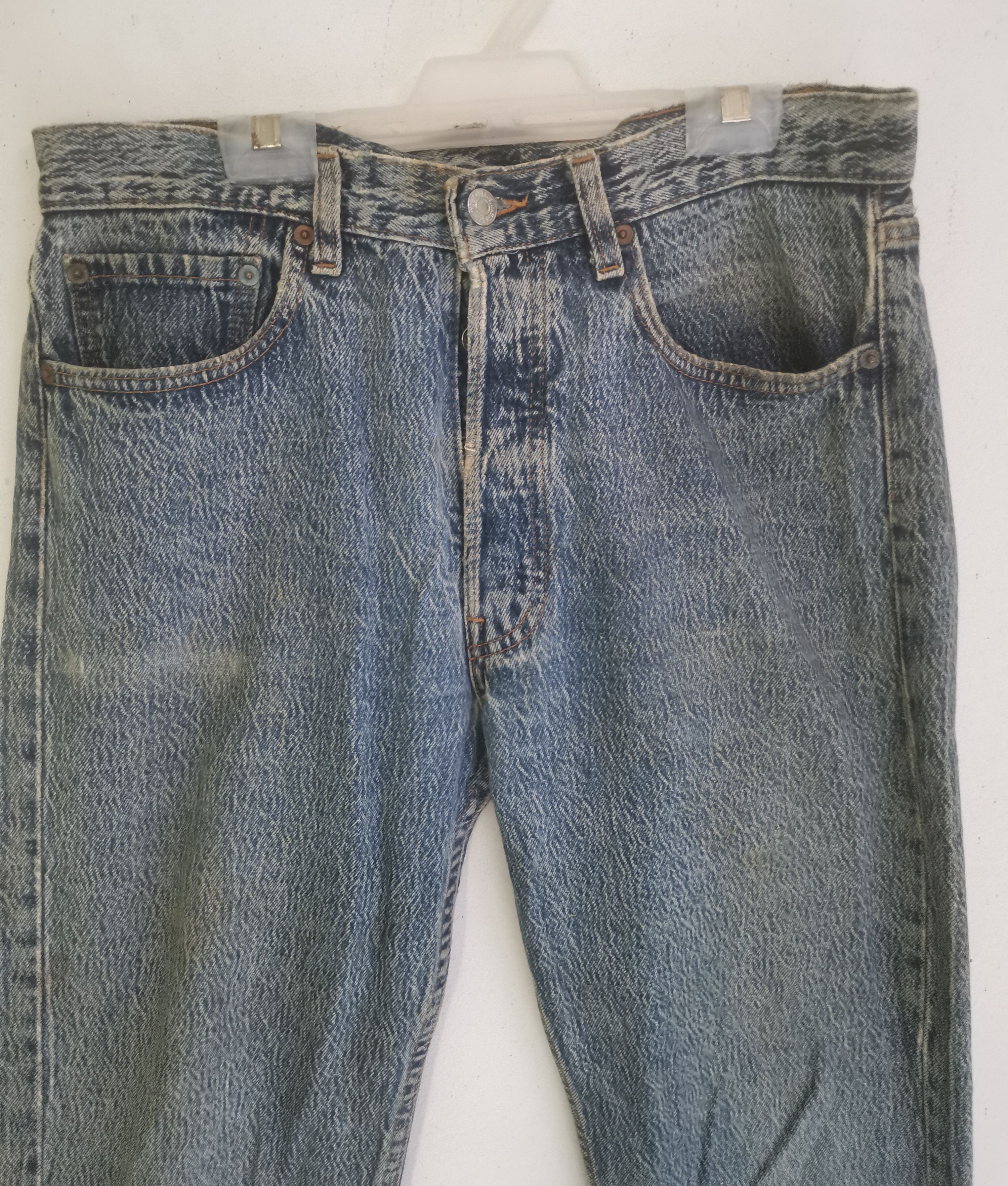 Levi's Vintage Clothing × Vintage Rare vintage 80s Levi's asicd wash denim Size US 32 / EU 48 - 2 Thumbnail