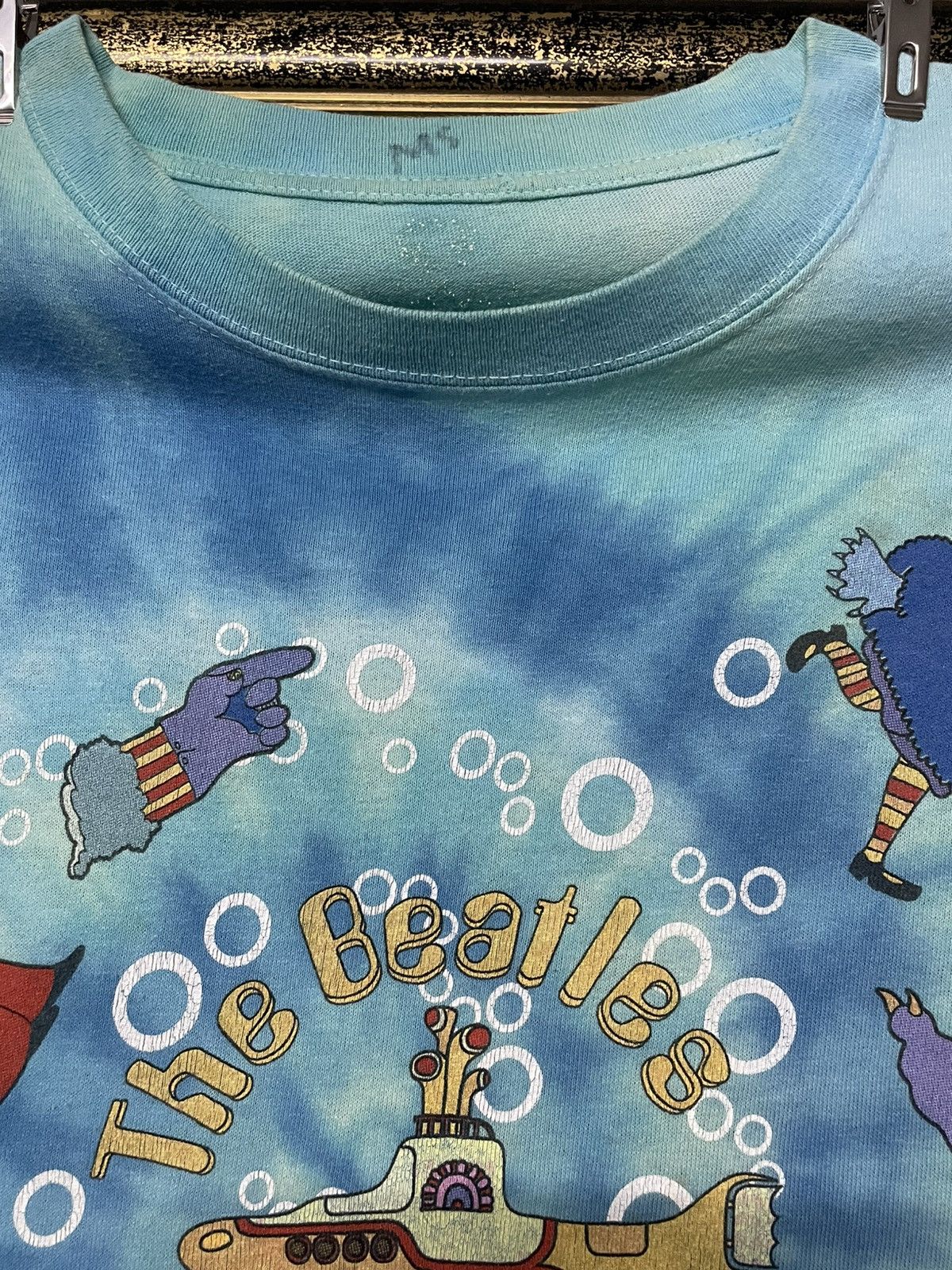 Vintage Vintage The Beatles Yellow Submarine Tie Dye Music Tee Size US M / EU 48-50 / 2 - 9 Thumbnail