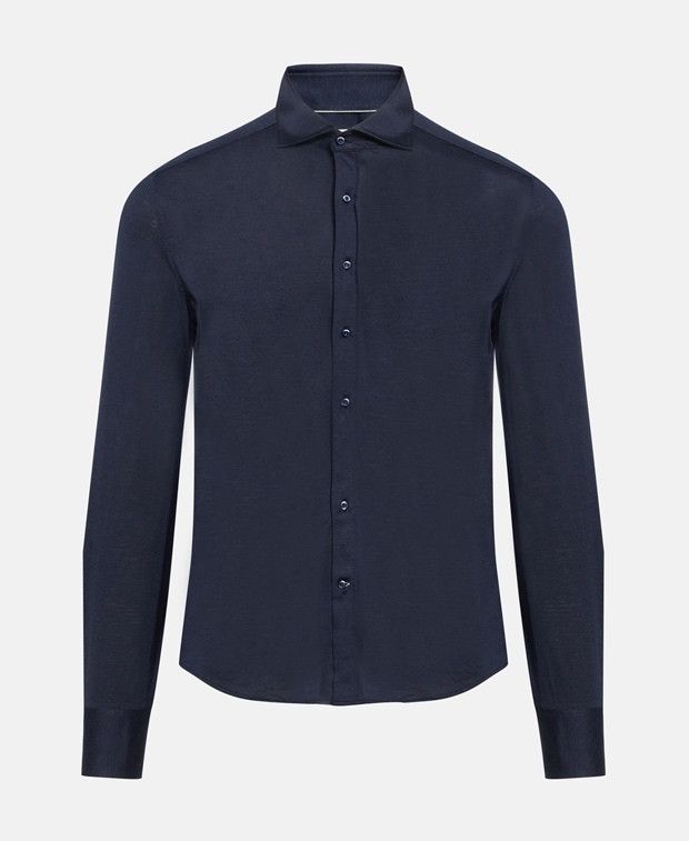 Brunello Cucinelli Long-sleeved shirt - slim fit Size US XXL / EU 58 / 5 - 1 Preview