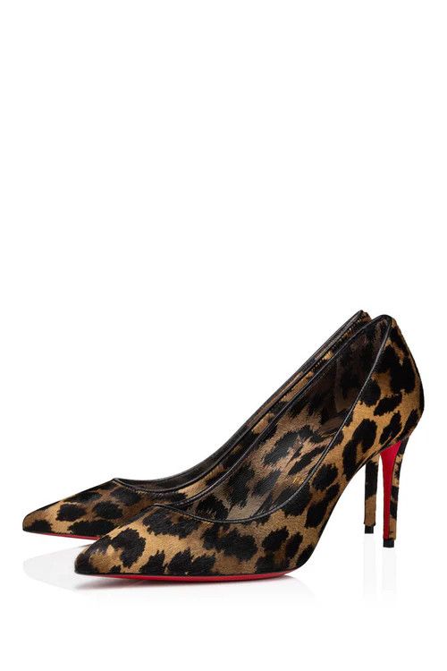 Christian Louboutin o1s1wg110924 Kate 85 Pony Pumps in Brown Size US 10 / IT 40 - 2 Thumbnail