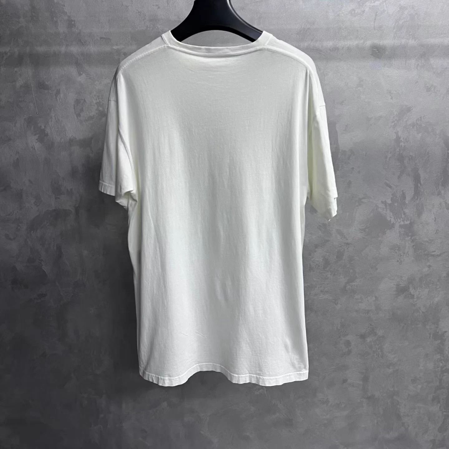 Balenciaga Balenciaga White Logo Print Crewneck Short Sleeve Tee W Tags Size US XS / EU 42 / 0 - 2 Thumbnail