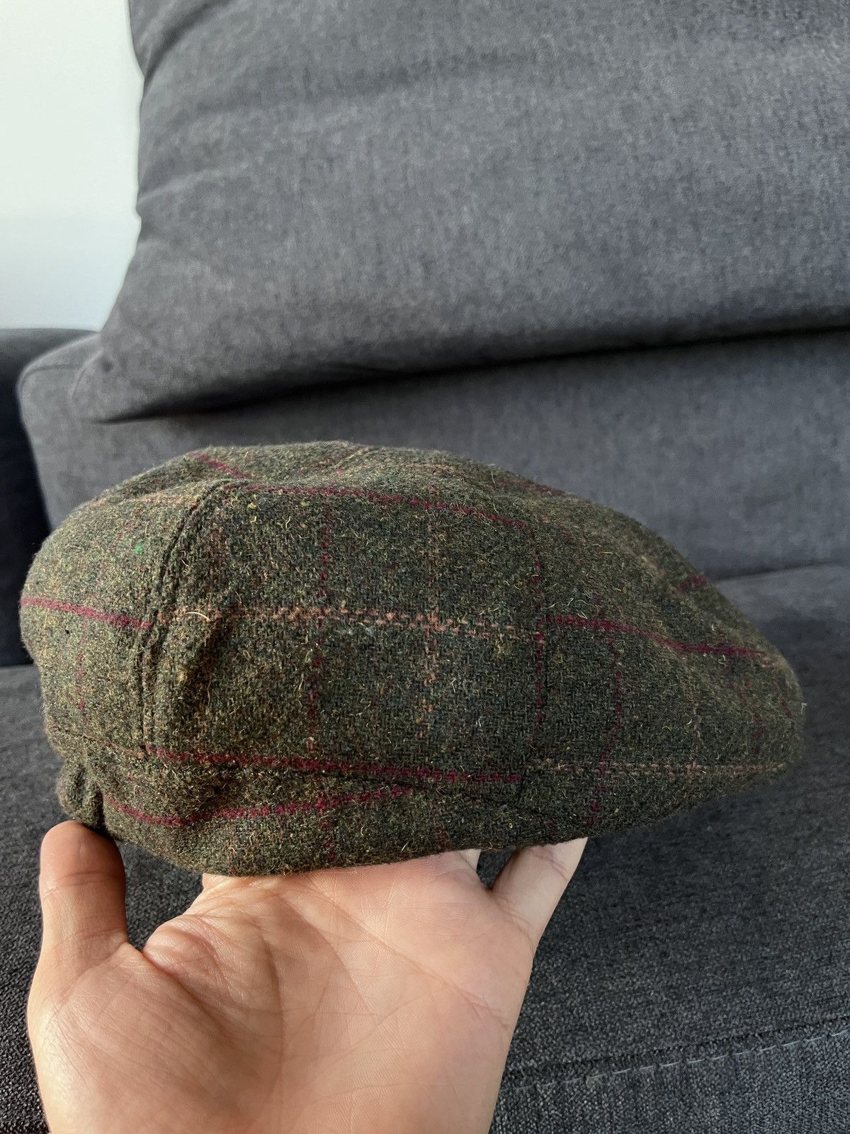 Aran Sweater Market Aran Sweater Market Wool Flat Heritage Cap Size ONE SIZE - 7 Thumbnail