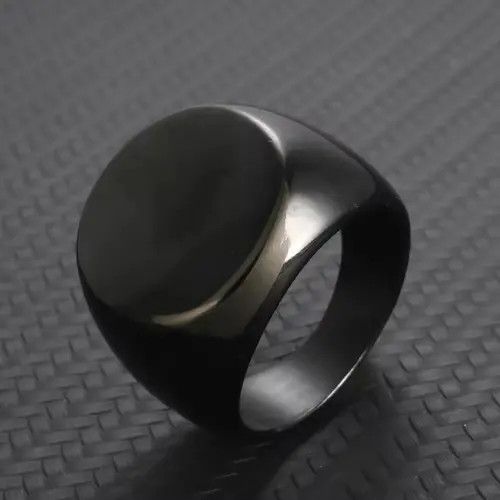 Jewelry Chihiro x Keito Smooth Blank Ring (size 7 to 13 ) Size ONE SIZE - 2 Thumbnail