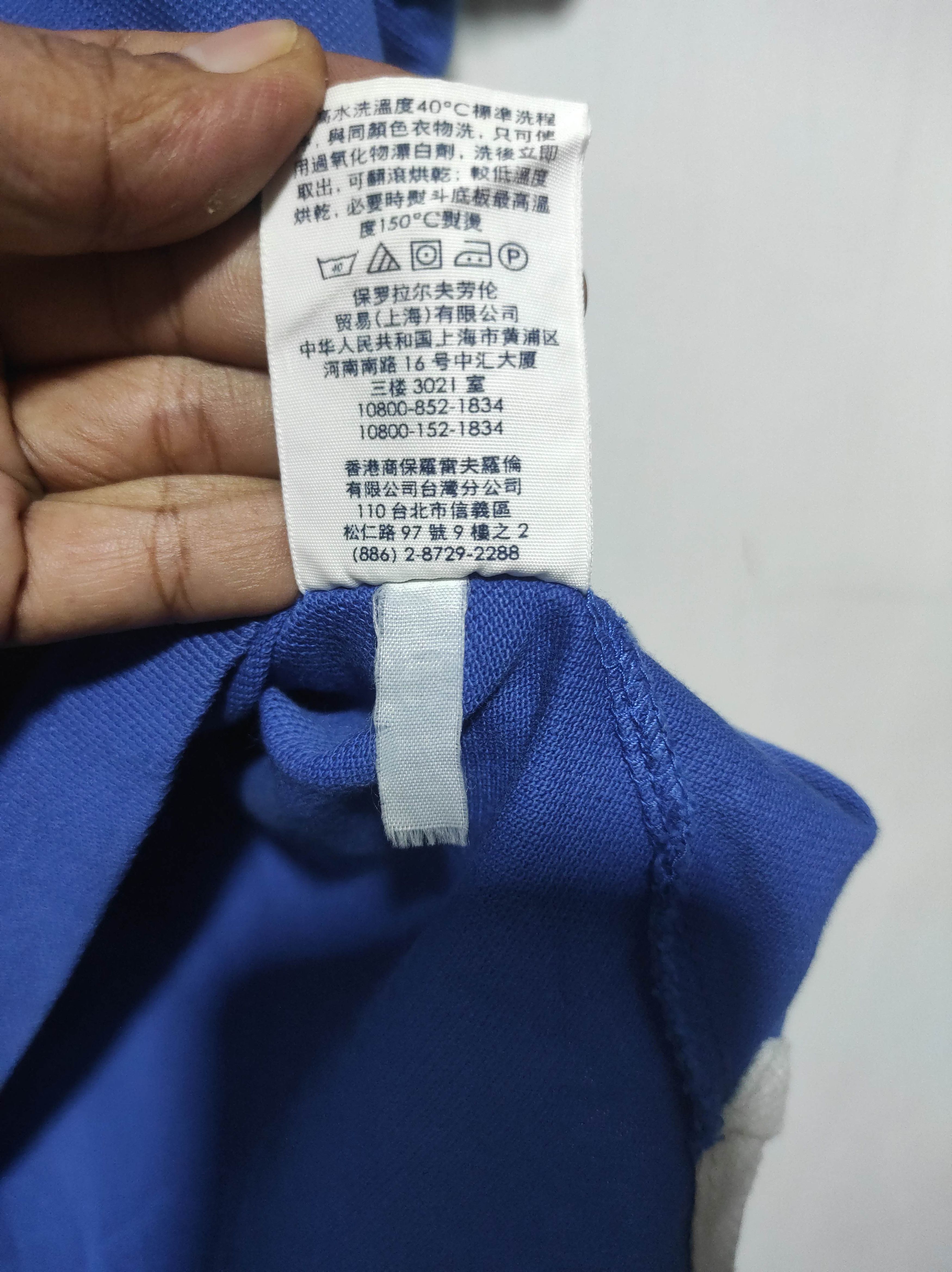 Polo Ralph Lauren Polo Ralph Lauren Paris Polo Shirt Size US L / EU 52-54 / 3 - 15 Thumbnail