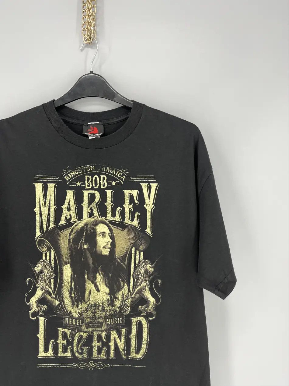Band Tees × Vintage Bob Marley vintage 2010 big logo T-shirts size XL Size US XL / EU 56 / 4 - 5 Thumbnail