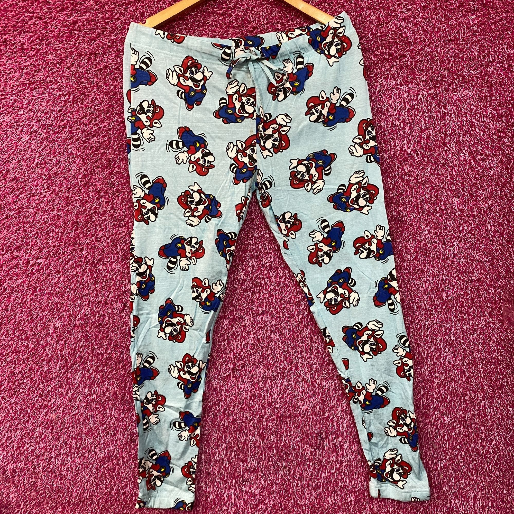 Nintendo Nintendo Super Mario Bros. 3 Tanooki Suit Pajama Lounge Pant Size US 36 / EU 52 - 1 Thumbnail