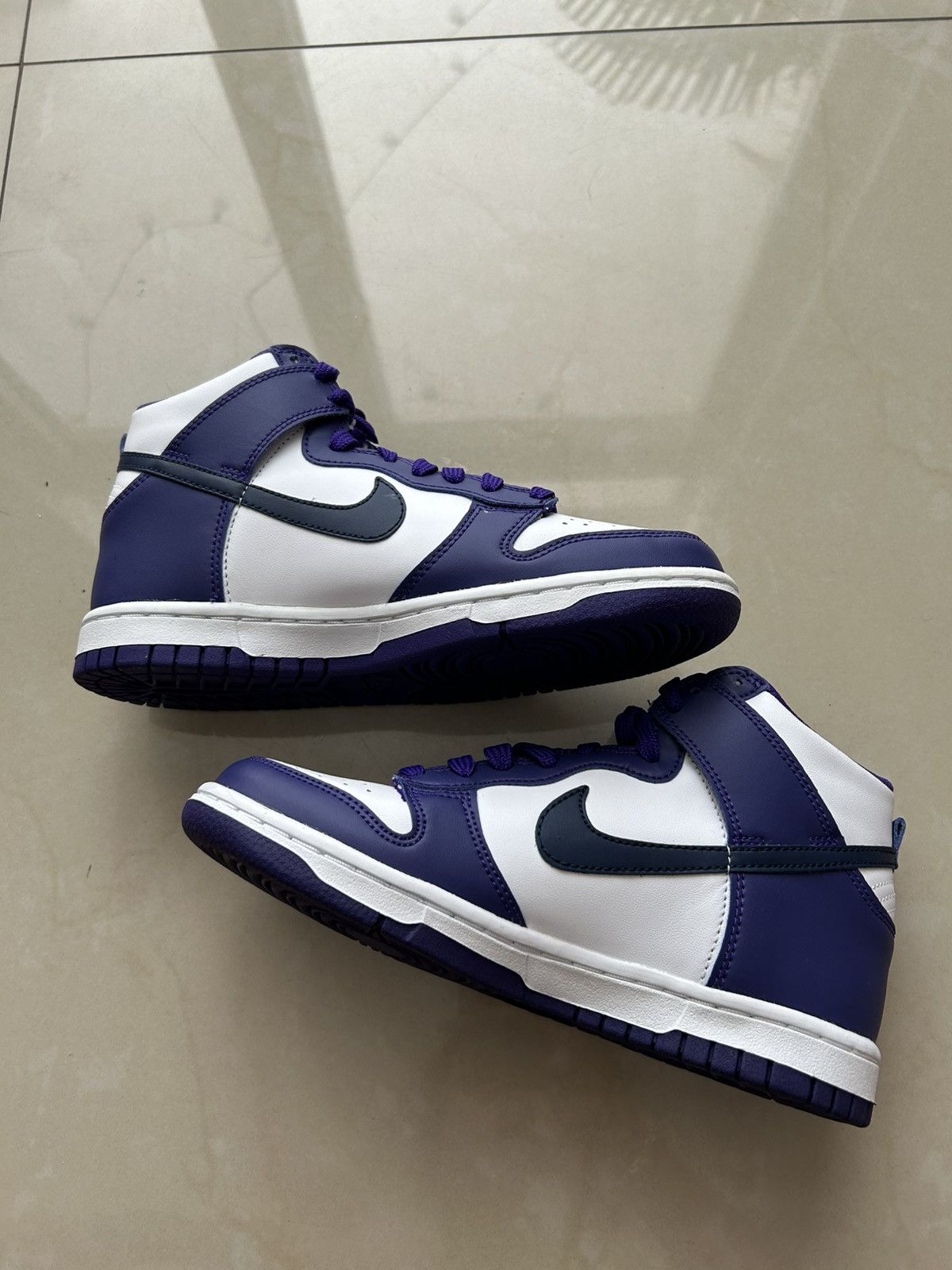 Nike Nike dunk High Electro Purple Size US 4.5 / IT 34.5 - 2 Thumbnail