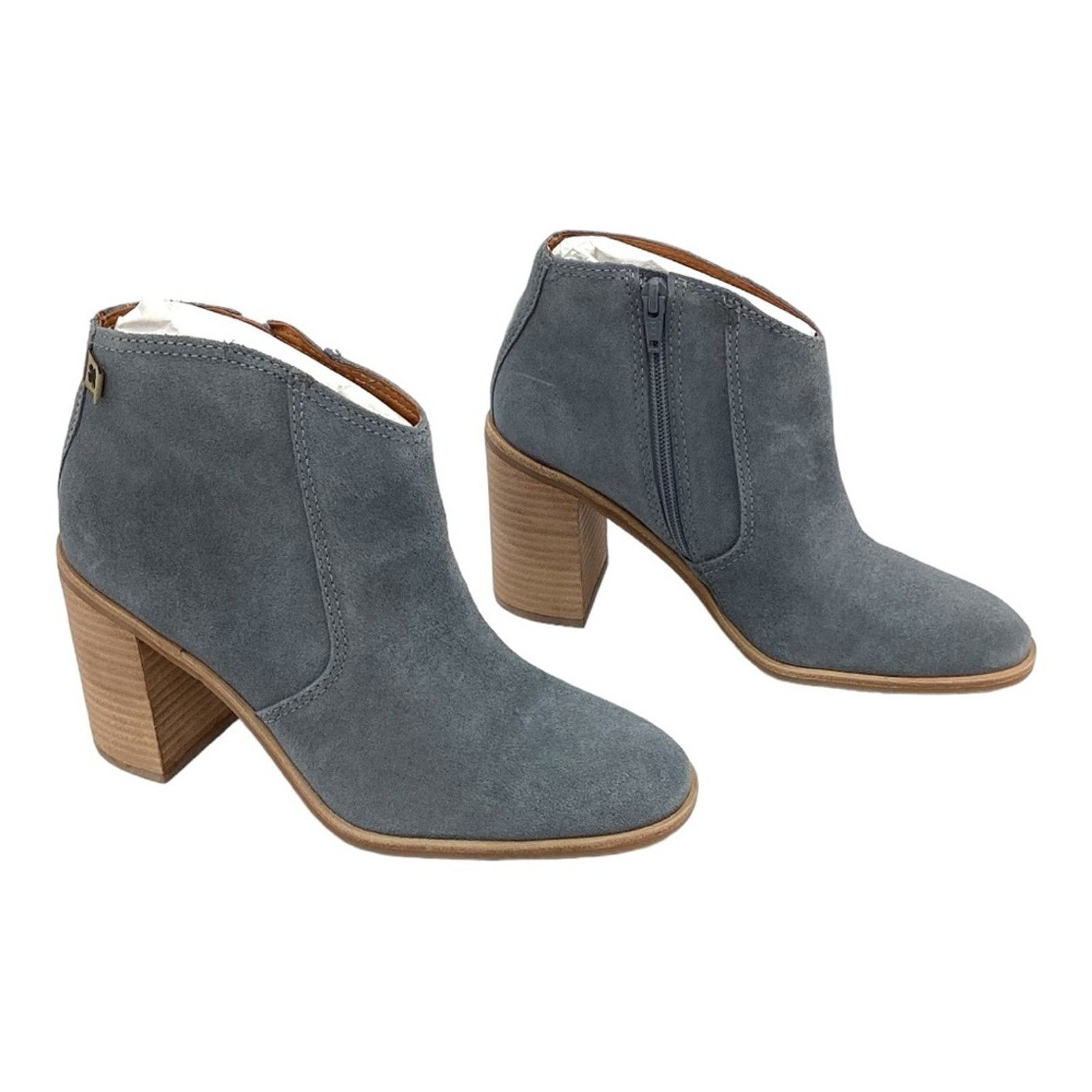 Lucky Brand Lucky Brand Pellyon Stack Heel Bootie Gray 7 NWT $149 MSRP Size US 7 / IT 37 - 3 Thumbnail