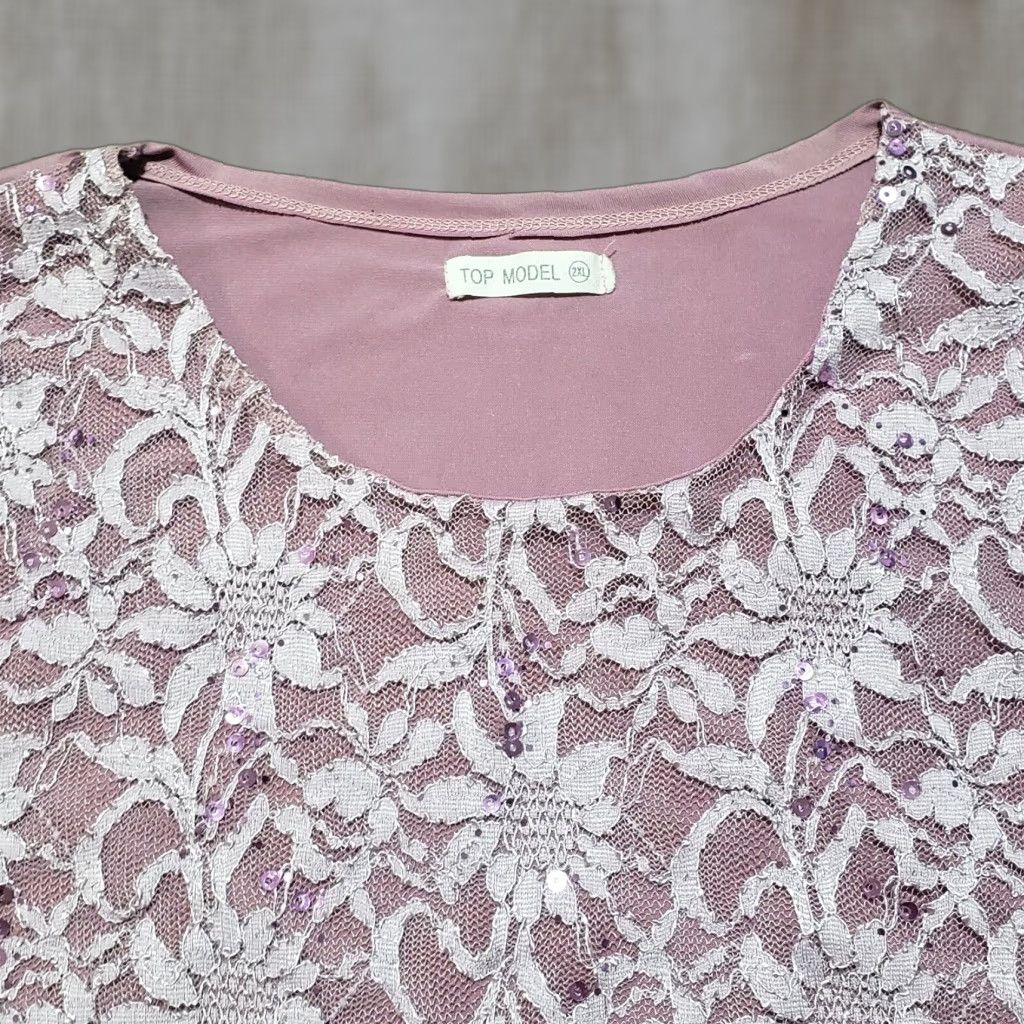 Pinko Top Model Pink Tank Top Shirt Adult Women's 2XL Casual Short Sleeve Size XXL / US 16-18 / IT 52-54 - 1 Thumbnail