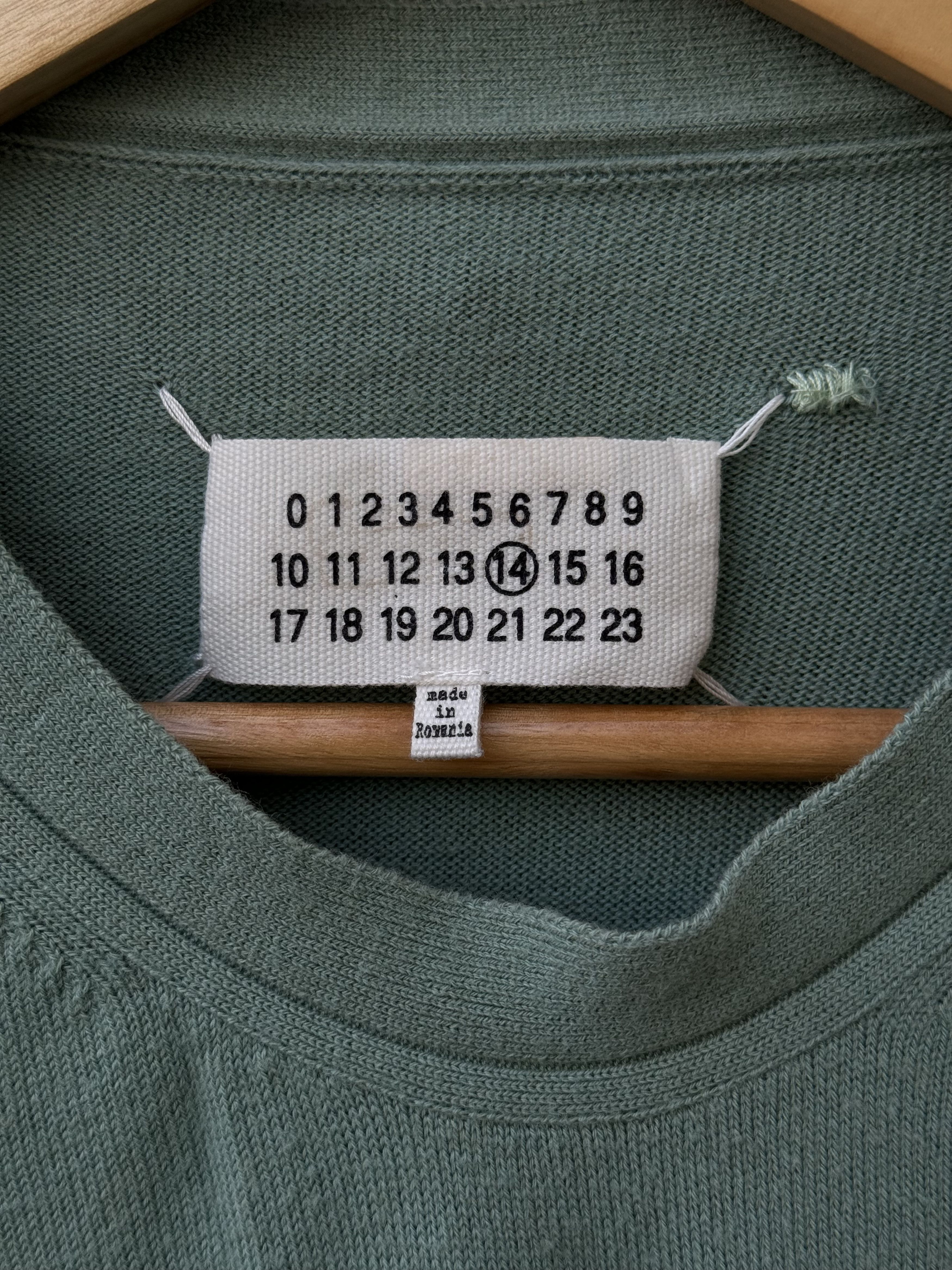 Maison Margiela Maison Margiela Elbow Patch Sweater Size US XL / EU 56 / 4 - 2 Thumbnail
