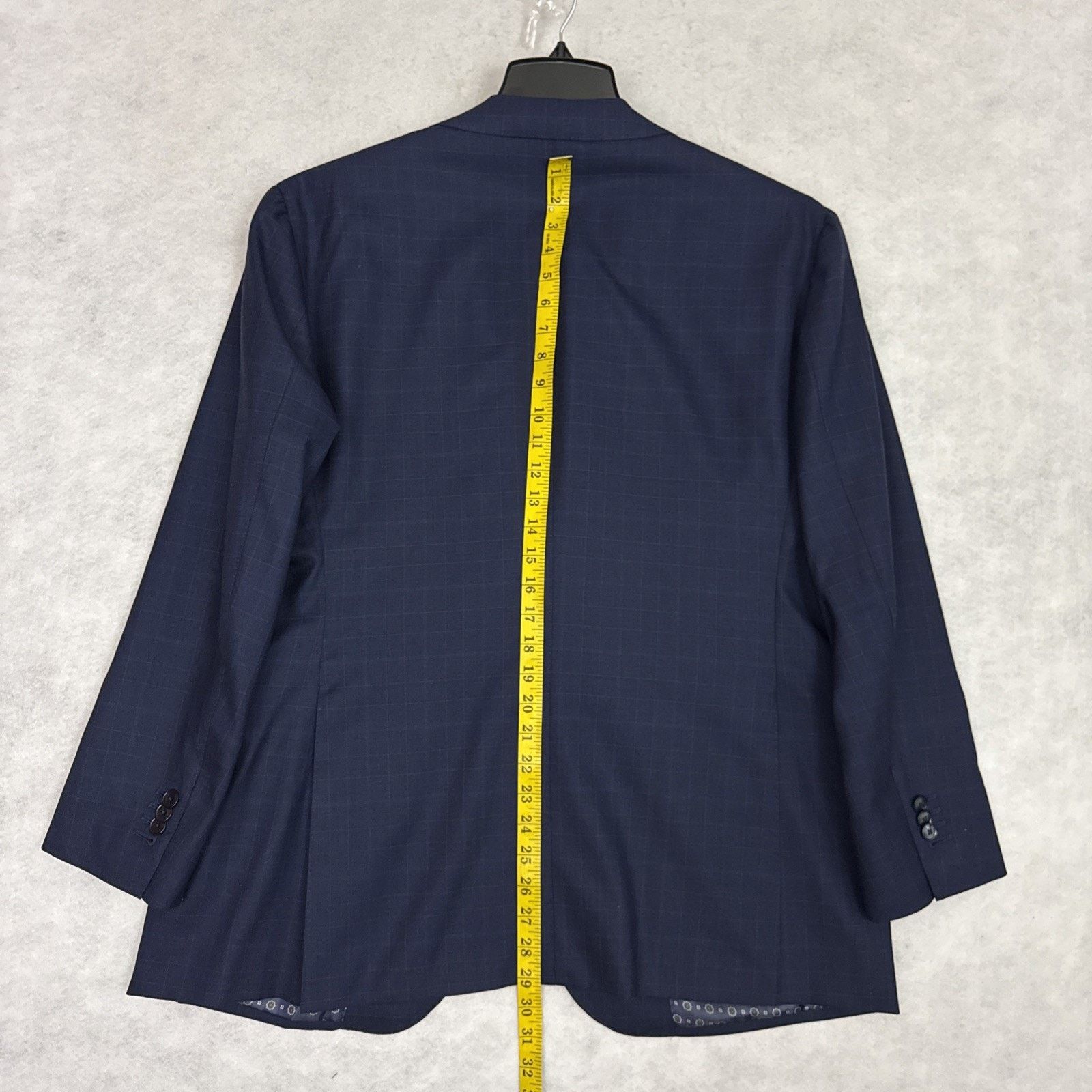 Suitsupply SuitSupply Blazer Mens 46R Blue La Spalla Drago Wool Sport Size 46R - 7 Thumbnail