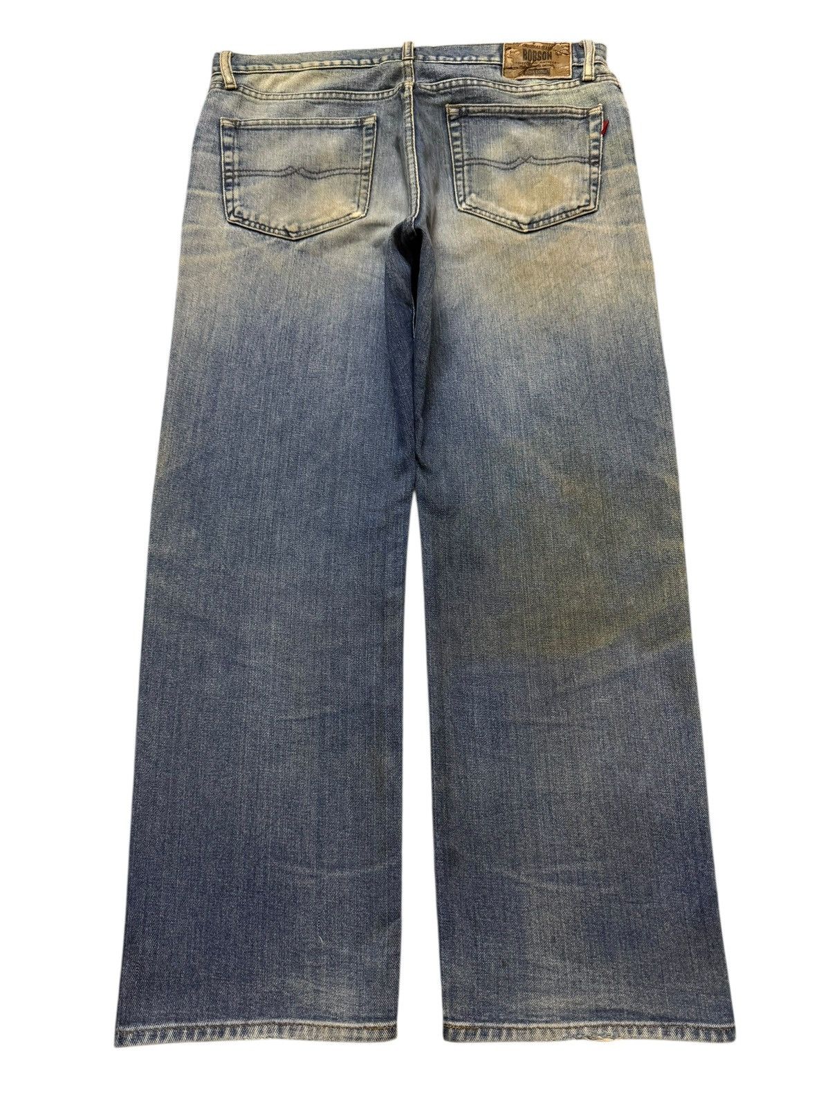 Kapital Vintage Y2K Japanese Brand Faded Blue Distressed Straight Size US 34 / EU 50 - 2 Thumbnail