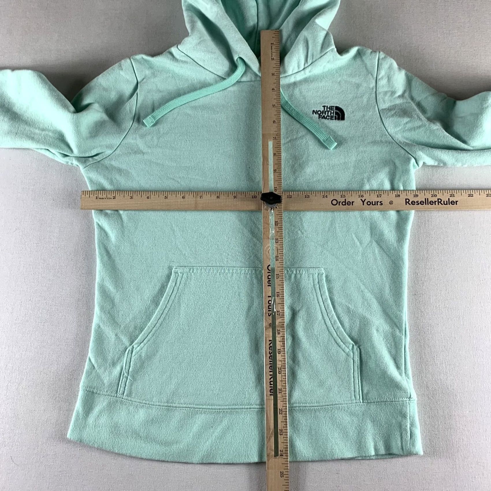 The North Face The North Face Sweater Womens Small Hooded Pullover Longsleeve Mint Green Size S / US 4 / IT 40 - 6 Thumbnail