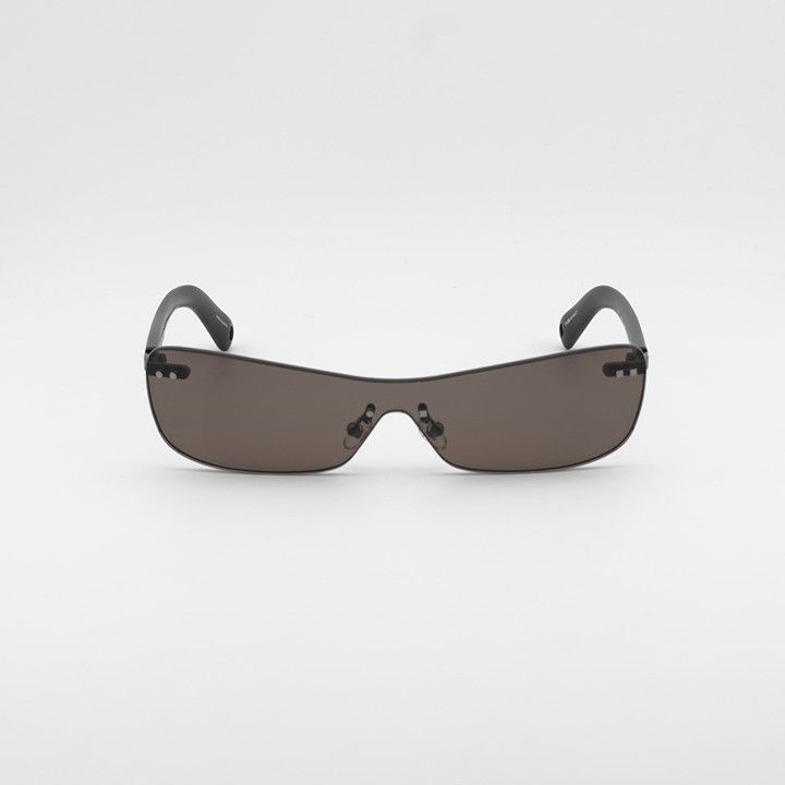 Jacquemus Jacquemus MIRADA JAC/69 C1 Sunglasses Matte Grey Shield Size ONE SIZE - 2 Thumbnail
