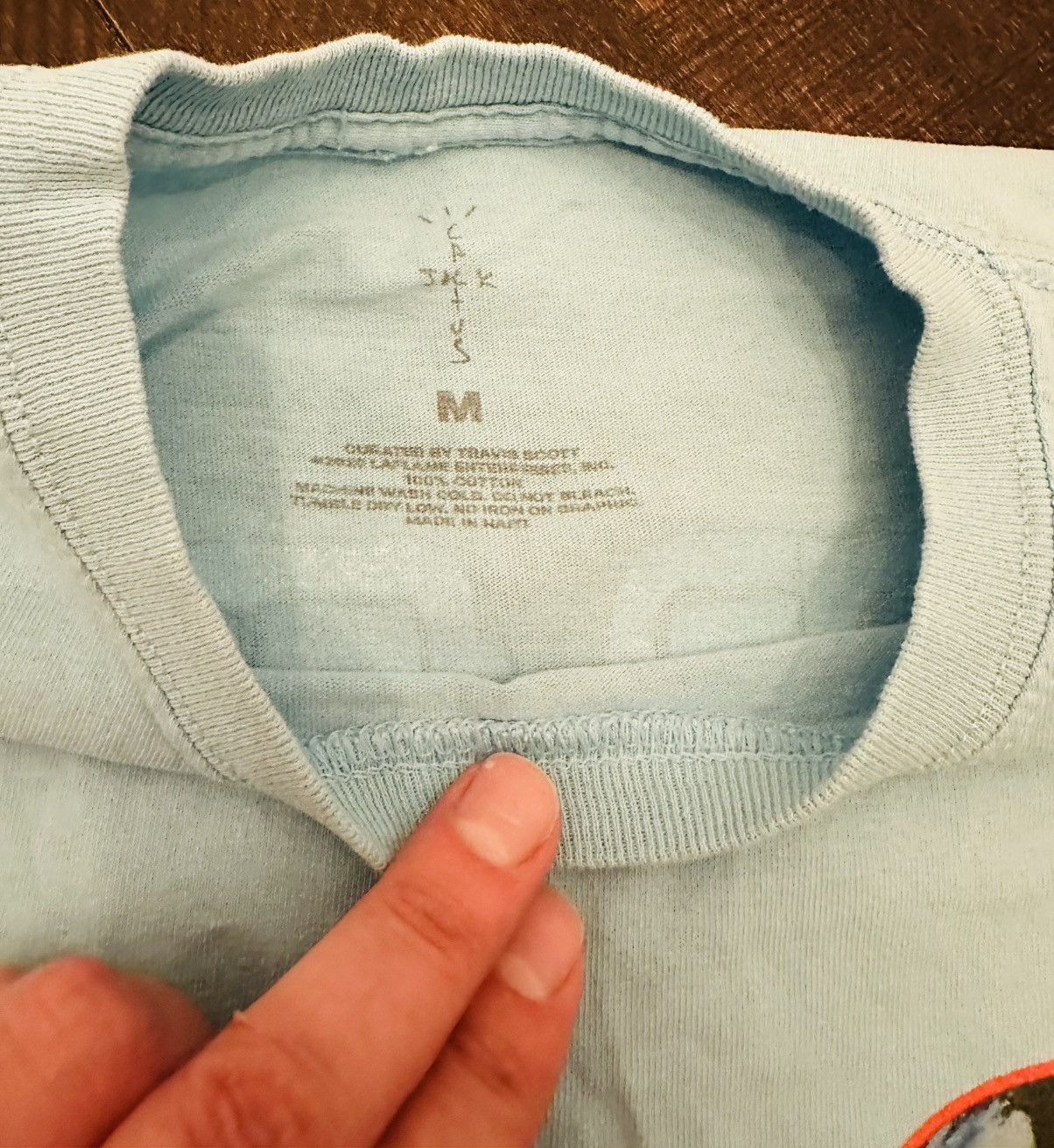 Travis Scott Cactus Jack Travis Scott Medium Class of 2020 Blue T Shirt Size US M / EU 48-50 / 2 - 8 Thumbnail
