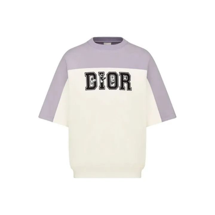Dior Dior Color Block Short Sleeve T-Shirt 0079 Size US M / EU 48-50 / 2 - 1 Thumbnail