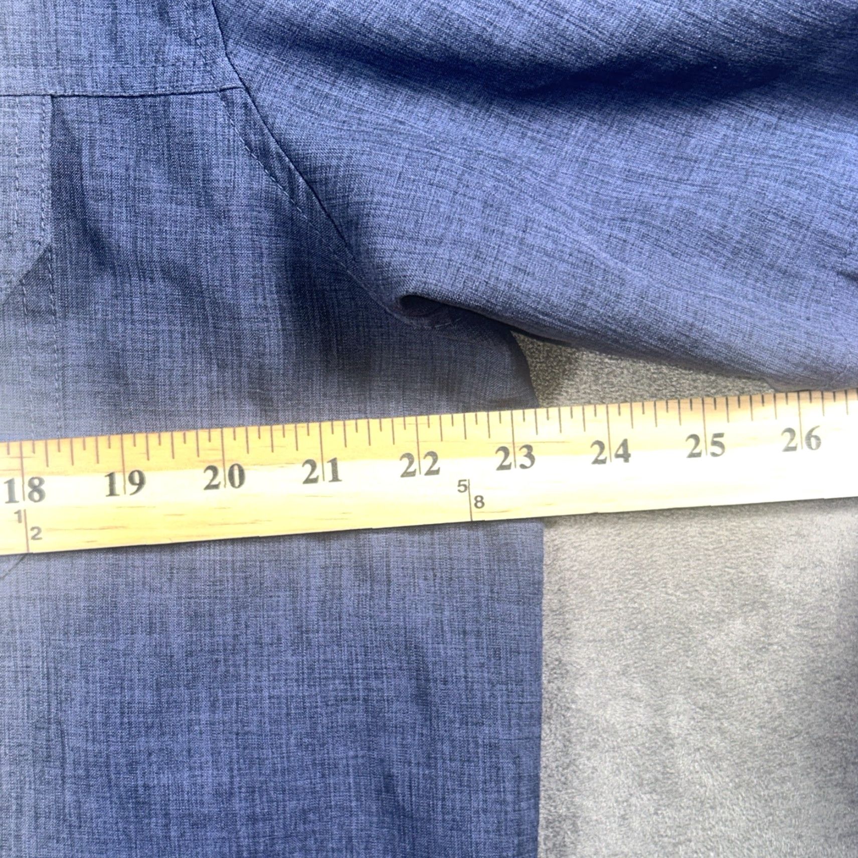 Orvis Orvis Button-Up Shirt Mens L Blue Outdoors Fishing Short Sleeve Hiking Regular Fit Pattern: Solid, Collared, Pocket, All Seasons, Travel, Casual Size US L / EU 52-54 / 3 - 6 Thumbnail