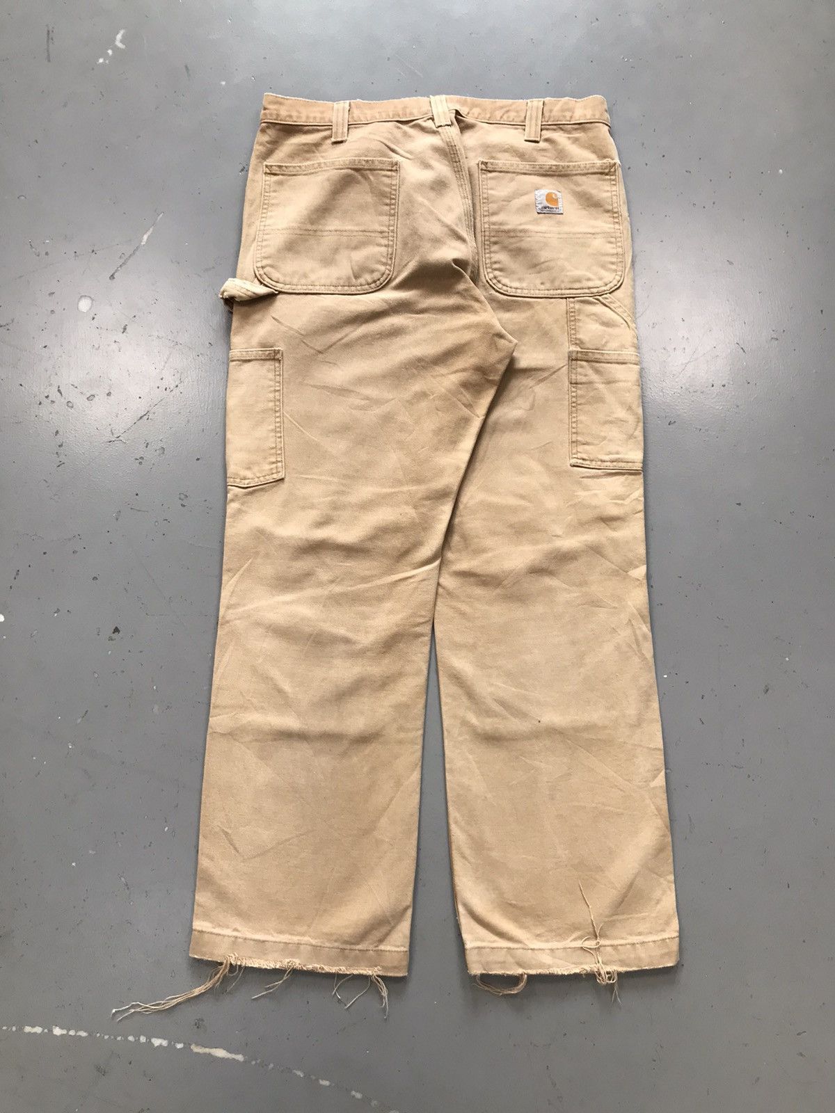 Carhartt × Vintage Vintage Carhartt B136 BRN double knee denim Size US 34 / EU 50 - 5 Thumbnail