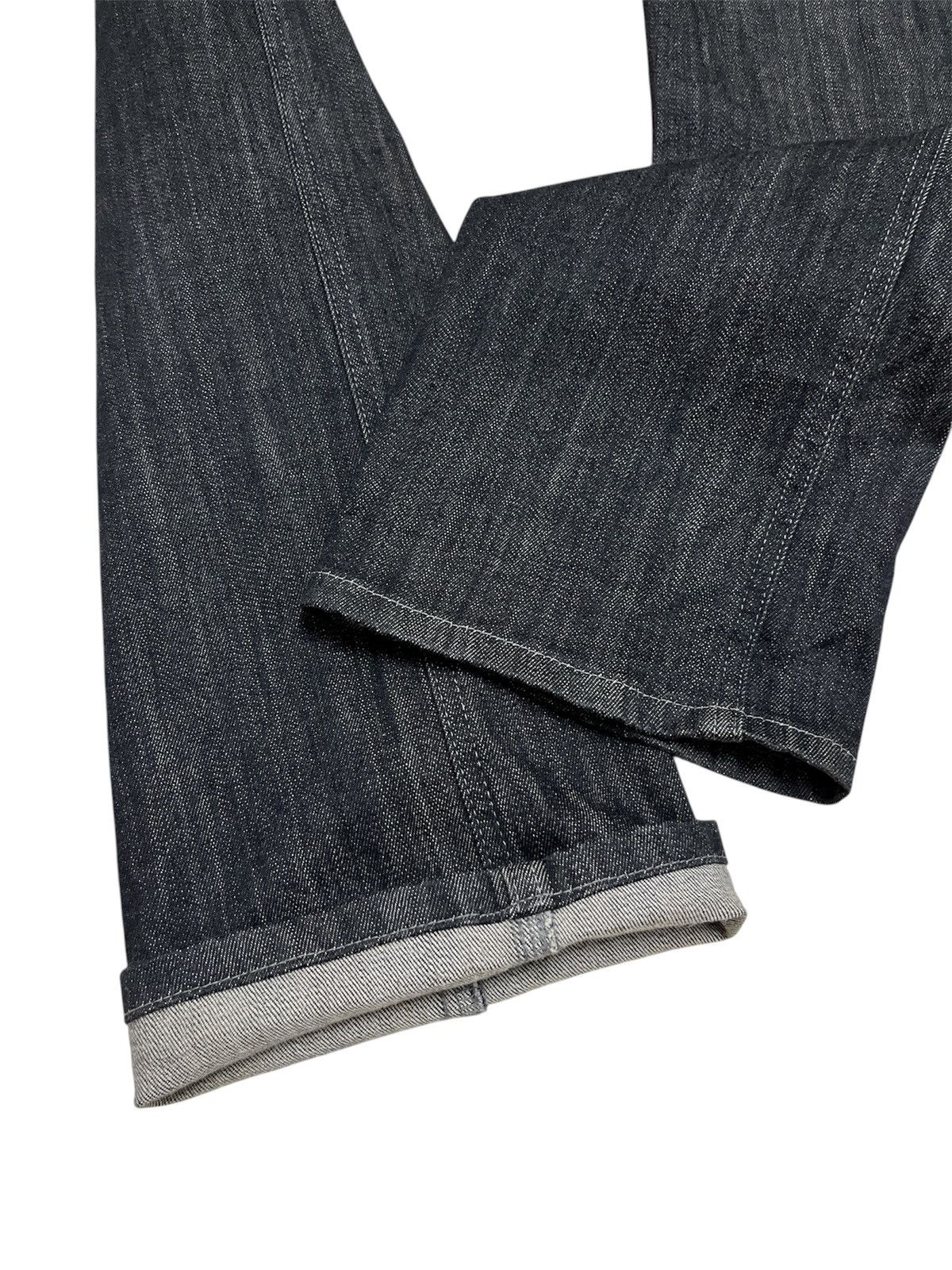 Marithe + Francois Girbaud Le Jean De MFG Multi Zipper Jeans Straight Cut W37 Size US 37 - 6 Thumbnail
