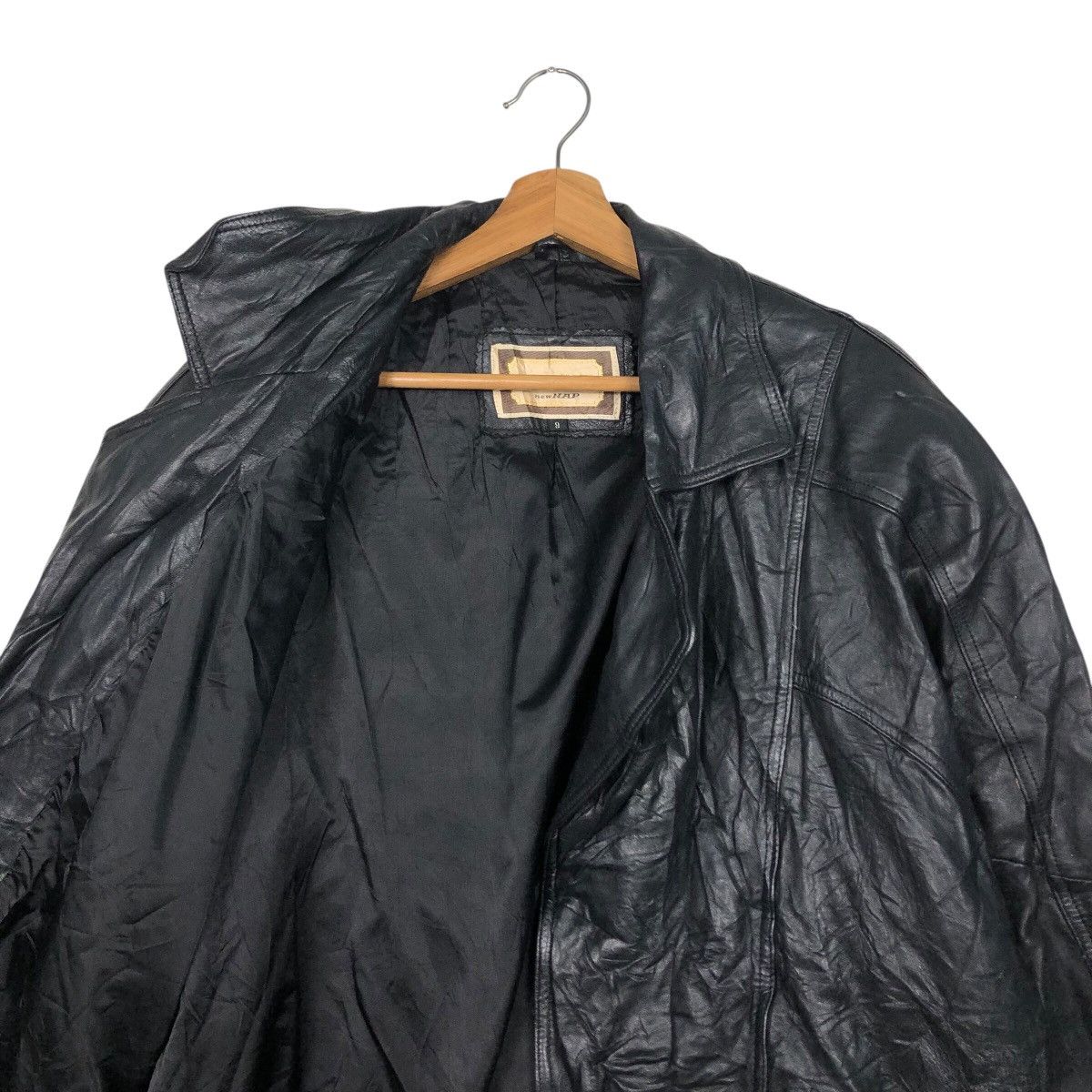 Japanese Brand 📌Vintage Chore Leather Jacket Elcoint Issey Miyake Size US M / EU 48-50 / 2 - 13 Thumbnail