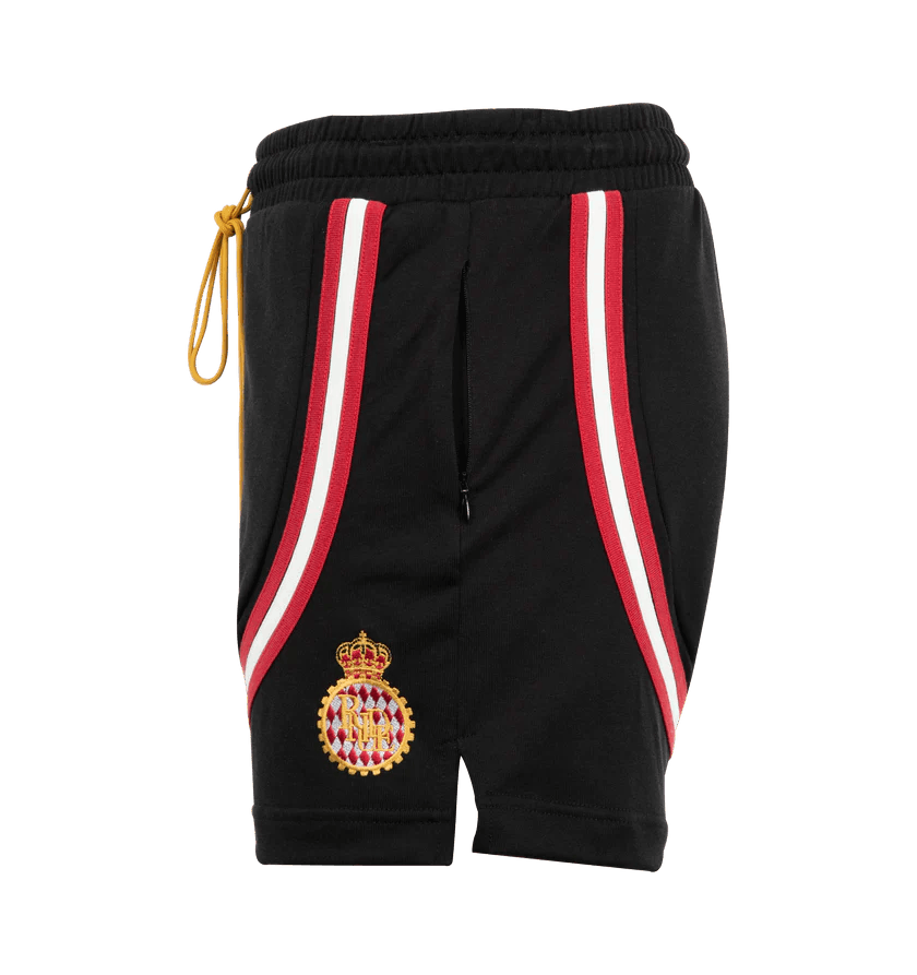 Rhude o1h1sh11225 Crest Veille Track Shorts in Black/Red Size US 36 / EU 52 - 3 Thumbnail