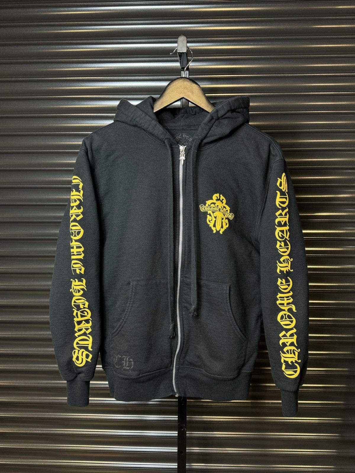 関込 Chrome Hearts Online Exclusive Hoodie フーディ イエロー CHROME HEARTS クロムハーツ オンライン限定 フーディー