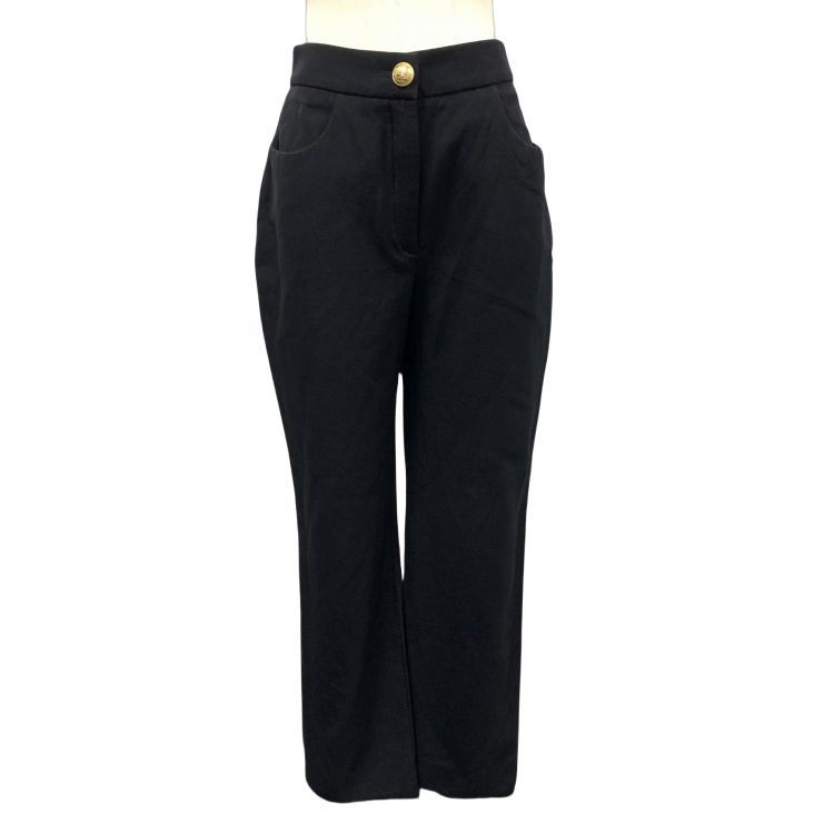 Balmain Balmain Gold Button Trousers Size 38 Size 27" / US 4 / IT 40 - 1 Thumbnail
