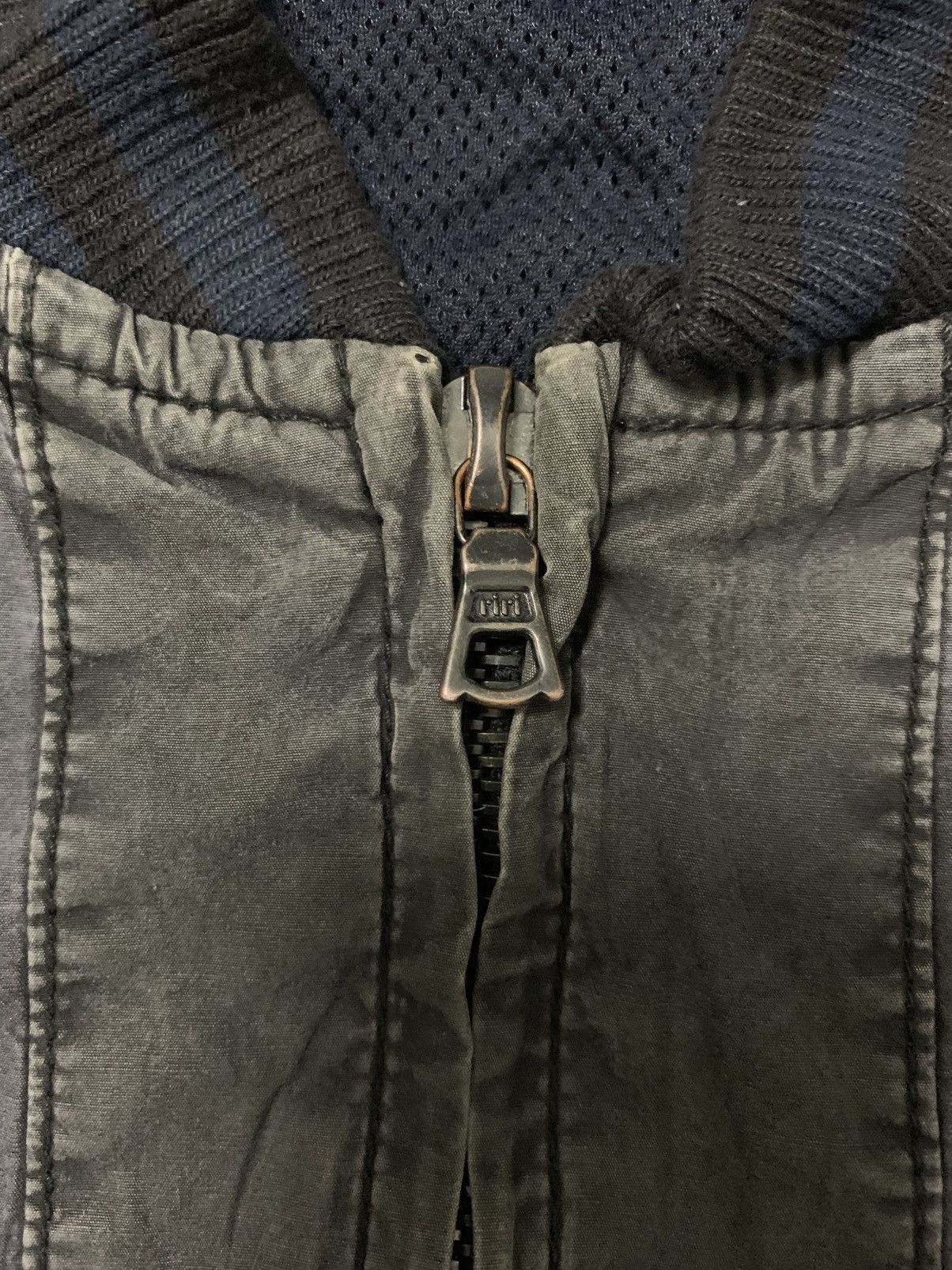 United Arrows Washed effects bomber jacket grey colour Size US M / EU 48-50 / 2 - 7 Thumbnail