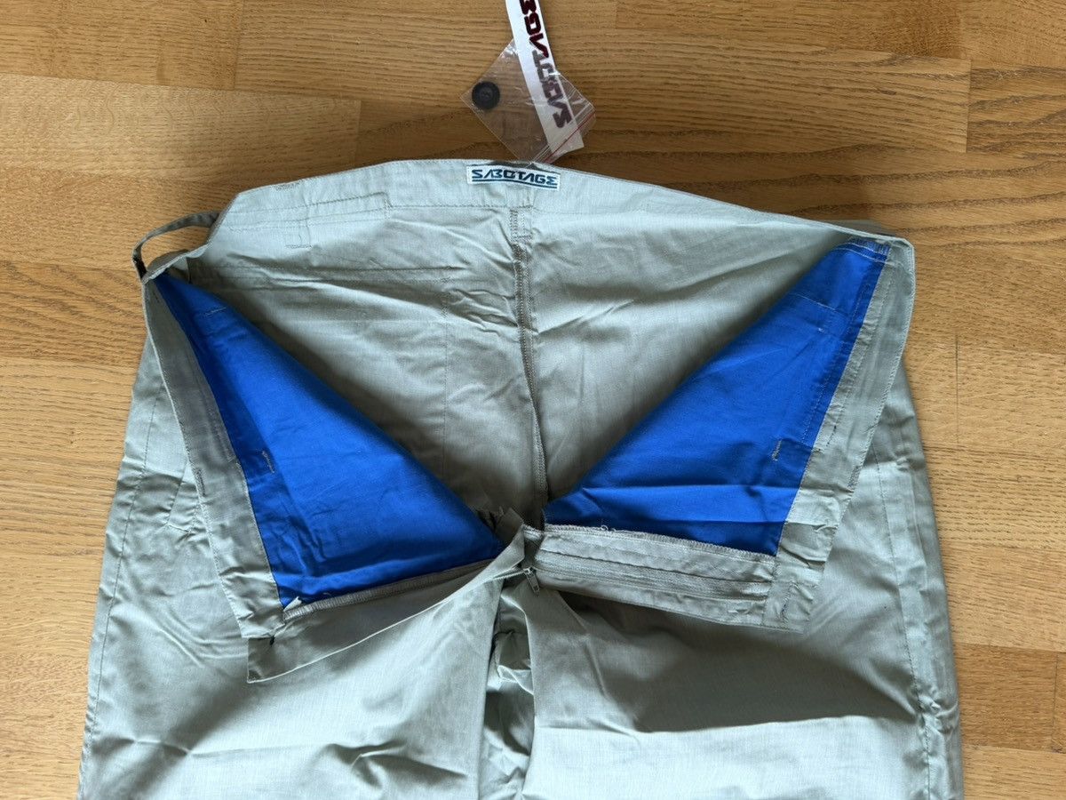 Walter Van Beirendonck NOS Early 90‘s Sabotage - Velcro Cropped pants Size US 35 - 4 Thumbnail