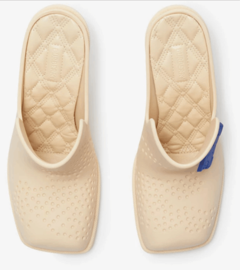 Burberry Burberry Women's Equestrian Knight Square-Toe Mules l Clay Size US 8 / IT 38 - 4 Thumbnail