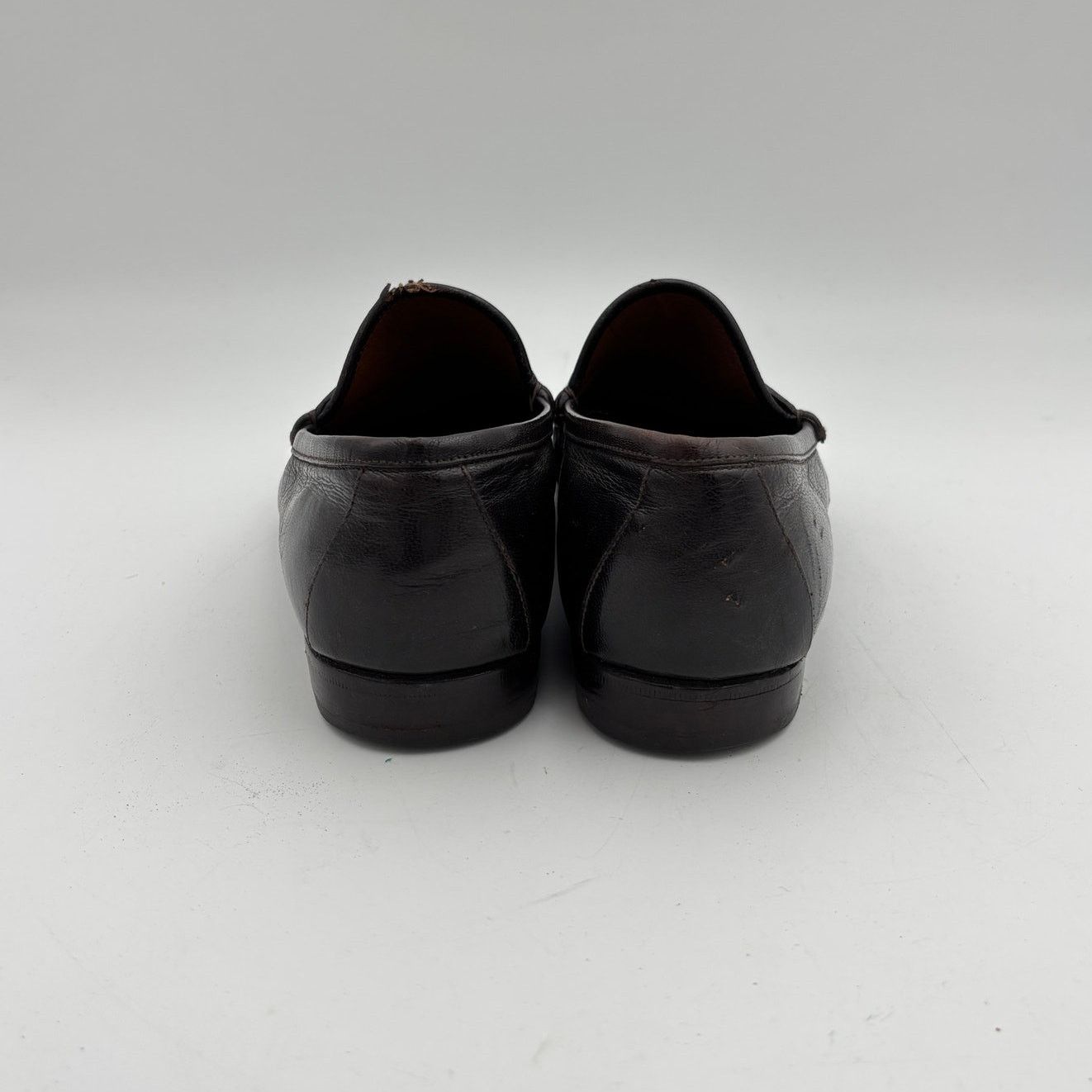 Gucci Vintage Gucci Leather Horsebit Loafers Shoes Men's 41.5 D Size US 8 / EU 41 - 4 Thumbnail