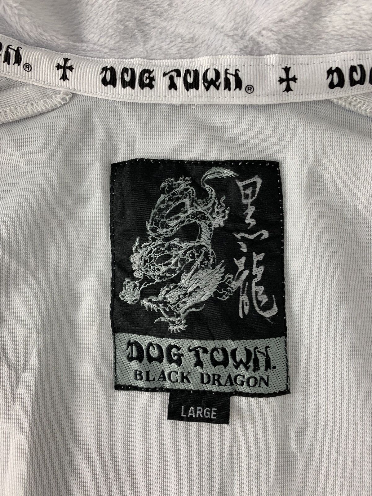 Dogtown Hype Dog Town Black Dragon Fleece Zip Up Embroidery Jacket Size US L / EU 52-54 / 3 - 12 Thumbnail