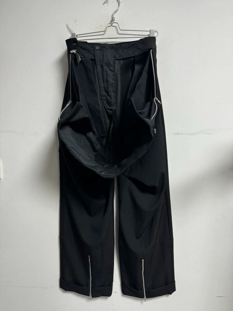 Yohji Yamamoto Yohji Yamamoto size 6 04AW zipper zip pants Size US 28 / EU 44 - 1 Thumbnail
