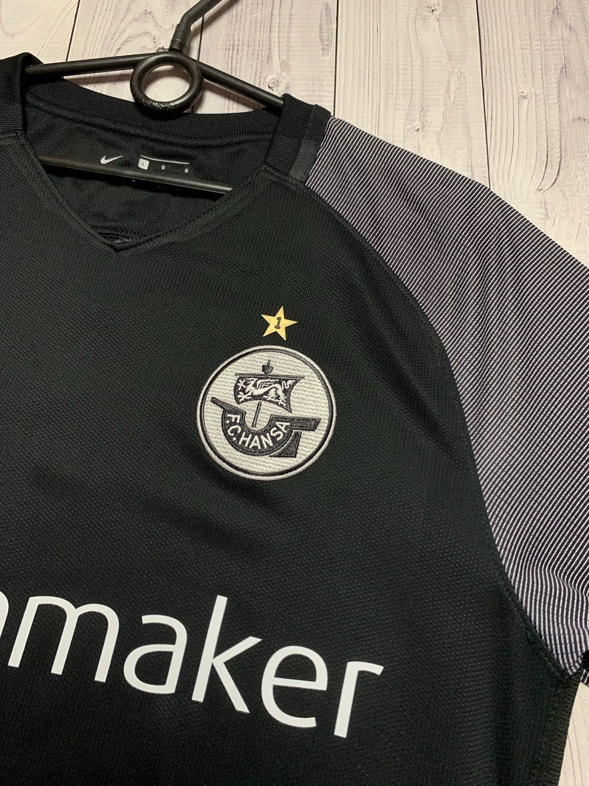 Nike Nike hansa soccer jersey Size L Size US L / EU 52-54 / 3 - 4 Thumbnail