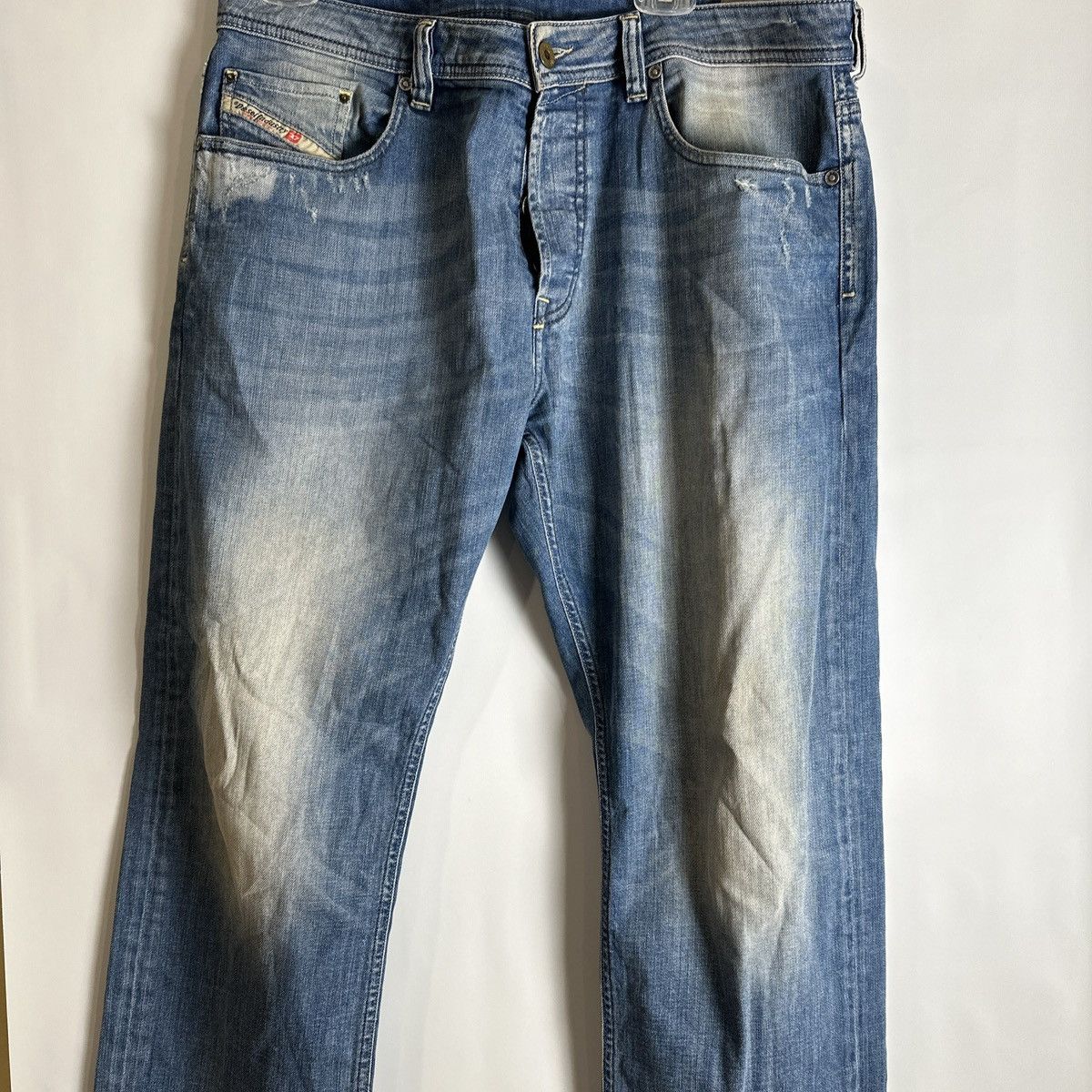 Diesel Jeans Mens 34x32 Blue Larkee denim