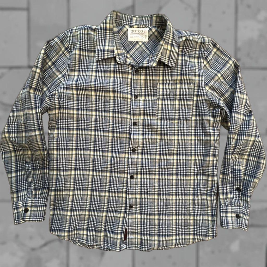 Gramicci Gramicci Plaid Button-Up Shirt Mens Large Gray Size US L / EU 52-54 / 3 - 1 Thumbnail