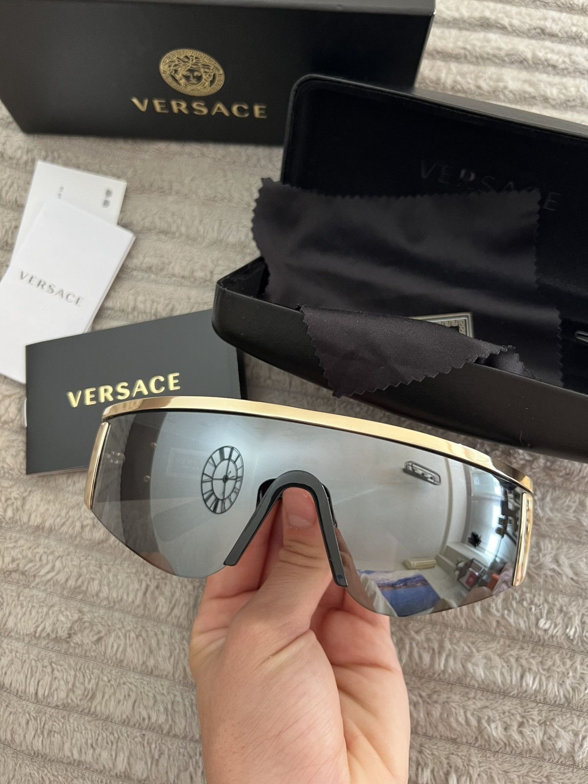 Versace Sunglasses VERSACE Metal 0VE2197 Size ONE SIZE - 1 Thumbnail