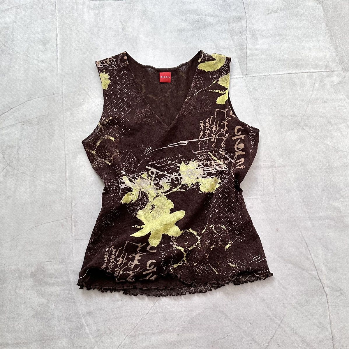 Hysteric Glamour × Undercover Y2K Mesh Top Vintage Hysteric Glamour Vibe Ed Hardy Style Size M / US 6-8 / IT 42-44 - 1 Thumbnail