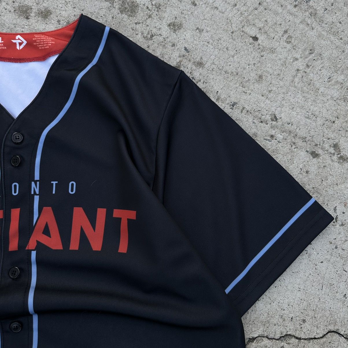 City Streets Vintage Japanese Style Toronto Defiant Long Shirt Button Up Size US XXL / EU 58 / 5 - 6 Thumbnail