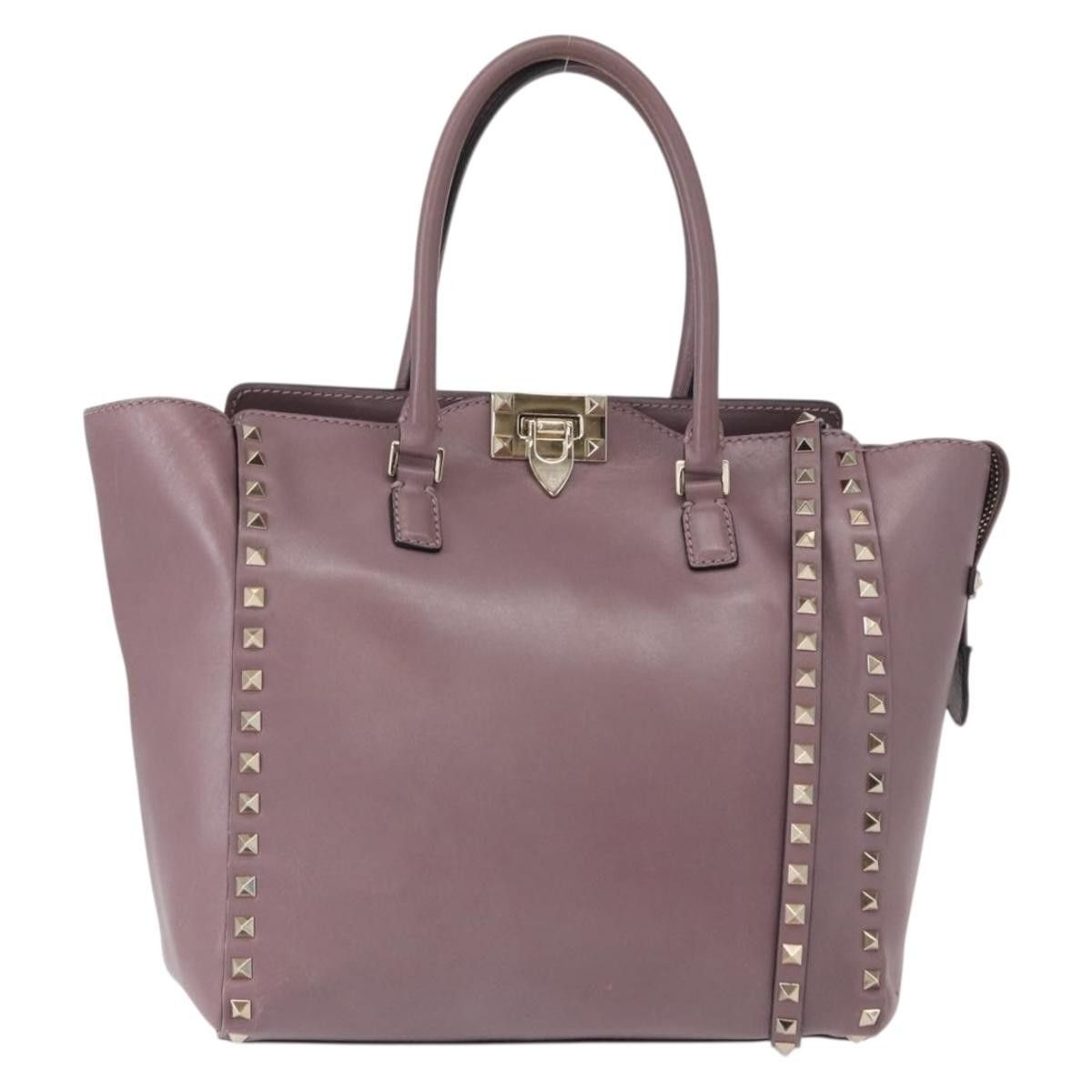 Valentino Valentino Garavani Rockstud Tote Rigid Leather Size ONE SIZE - 1 Thumbnail