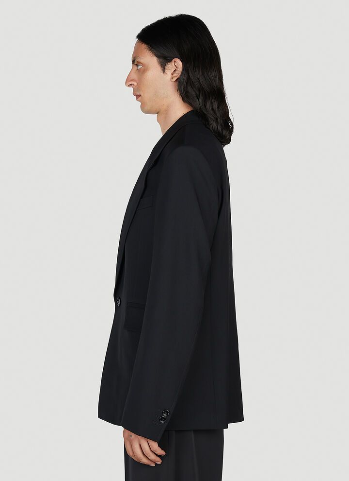 Bottega Veneta o1lv12m1024 Light Wool Jacket in Black Size US M / EU 48-50 / 2 - 3 Thumbnail