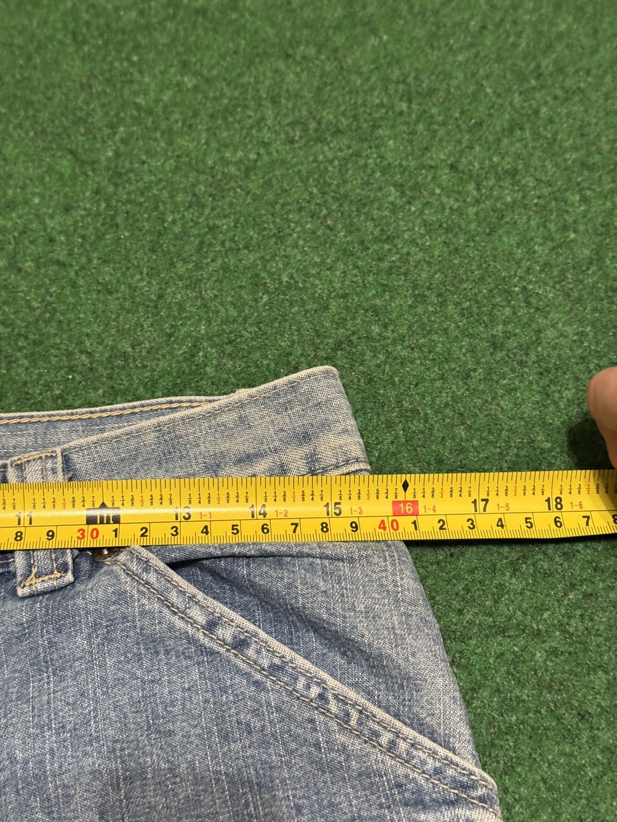 Arizona Jean Co. Carpenter Baggy Wide 10” Opening 30x30 Skater Grunge Jeans Size US 30 / EU 46 - 5 Thumbnail