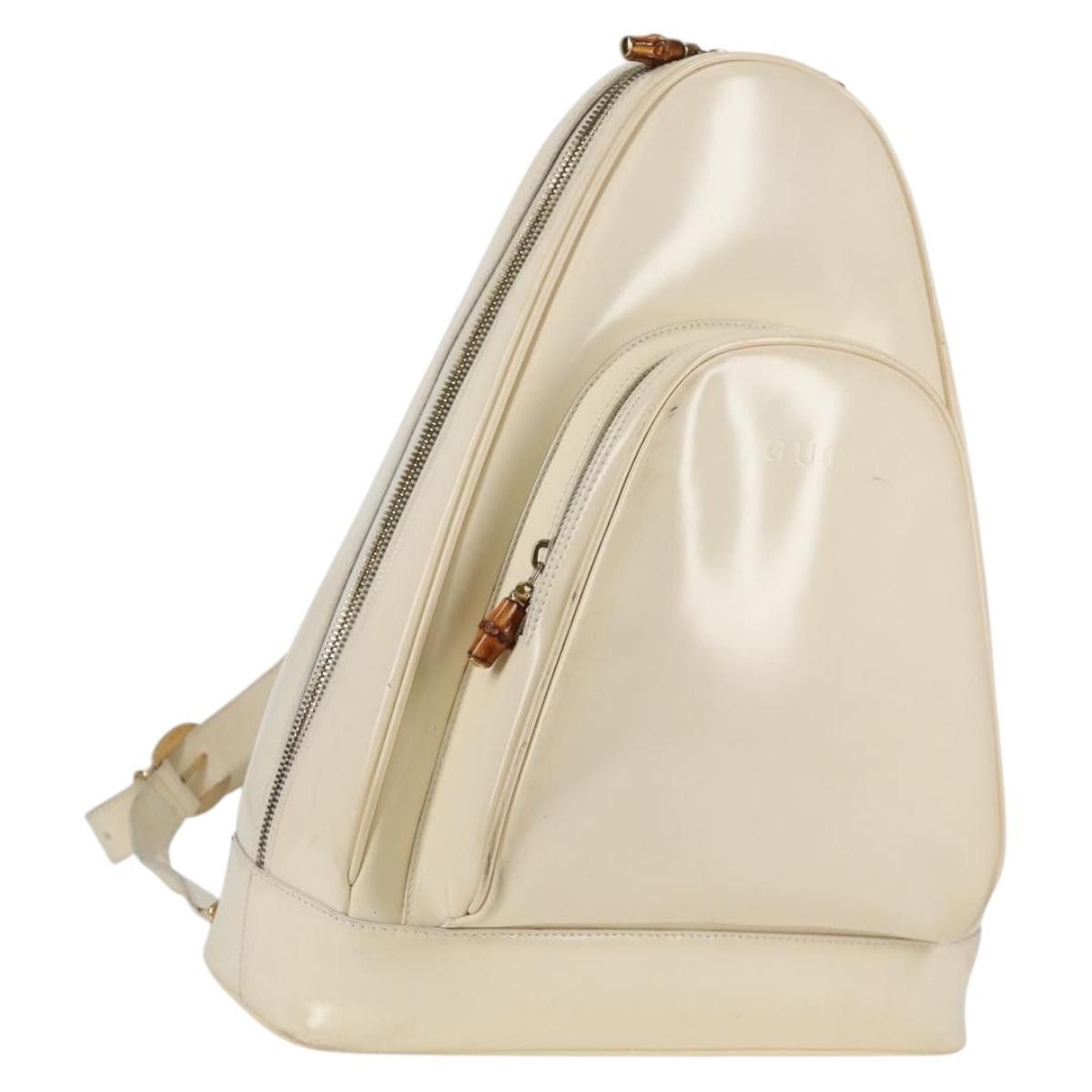 Gucci GUCCI Body Bag Enamel White Gold 003 2113 003 2113 Size ONE SIZE - 1 Thumbnail