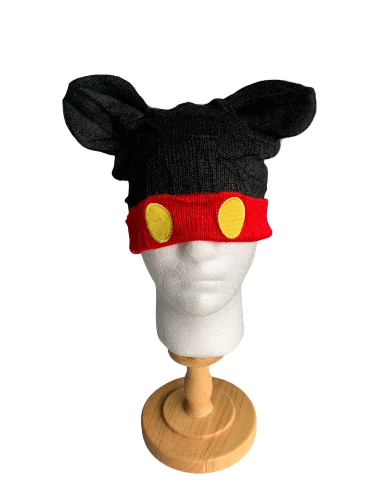 14th Addiction × Vintage Disney Mickey Mouse Bunny Horn Nice Design Beanie☠️☠️ Size ONE SIZE - 2 Thumbnail