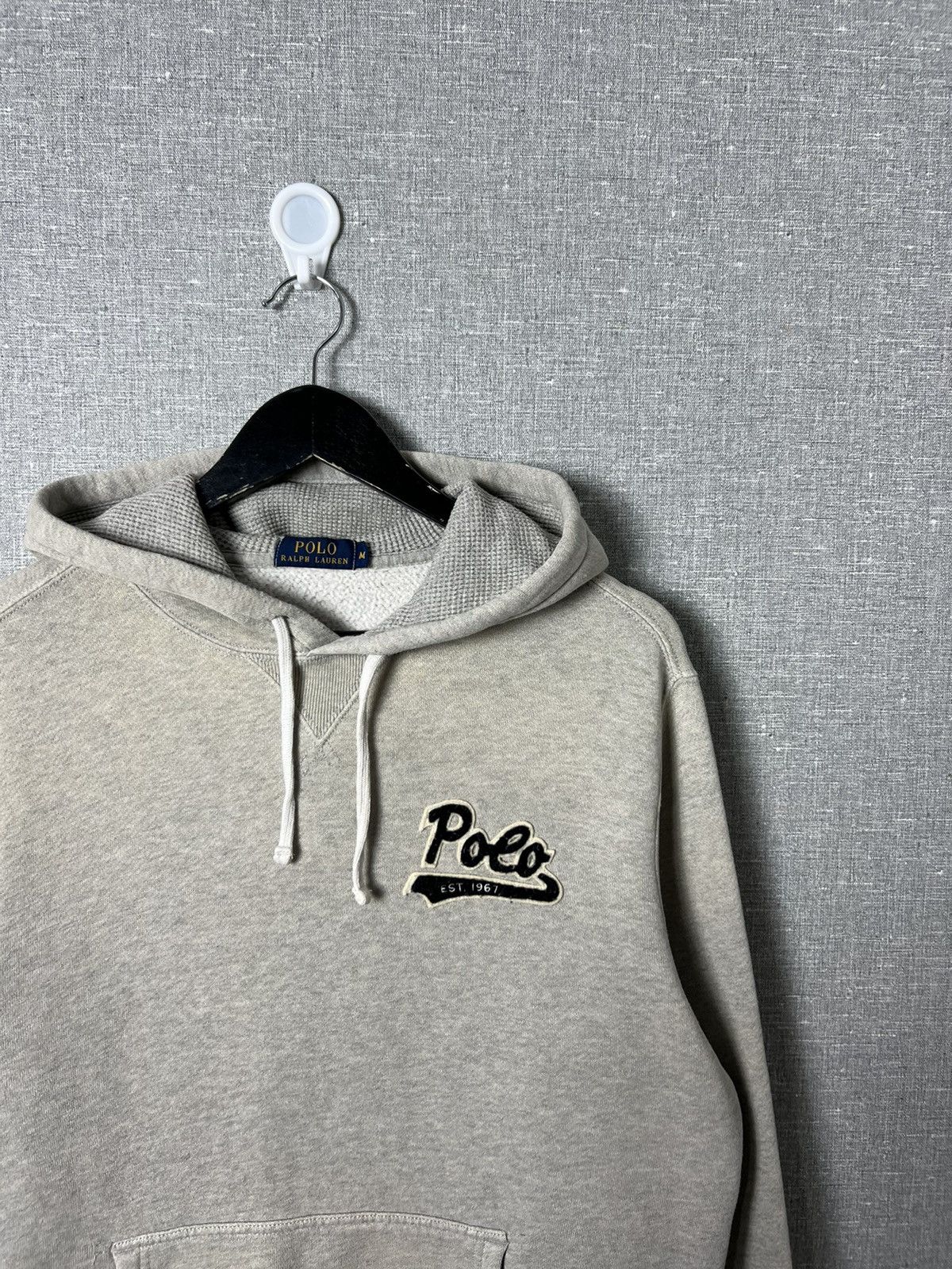 Polo Ralph Lauren Polo Ralph Lauren Grey Sun Faded Basic Hoodie Logo Size US M / EU 48-50 / 2 - 3 Thumbnail