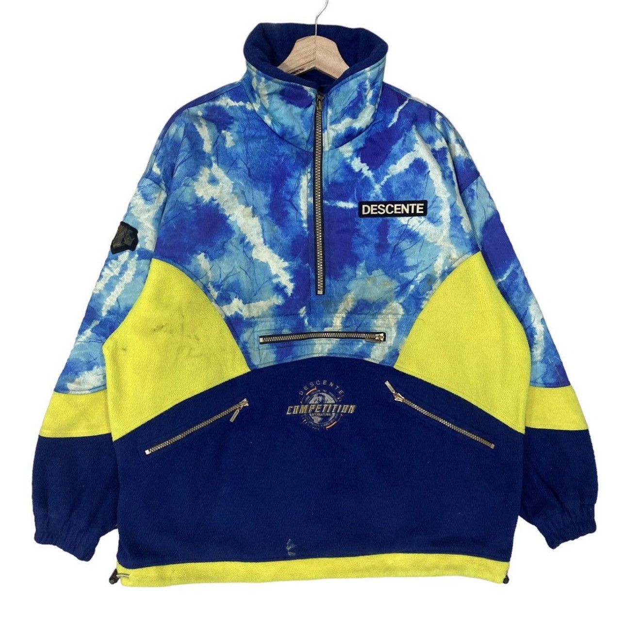 Descente Vintage Descente Halfzip Ski Jacket Size US L / EU 52-54 / 3 - 1 Thumbnail